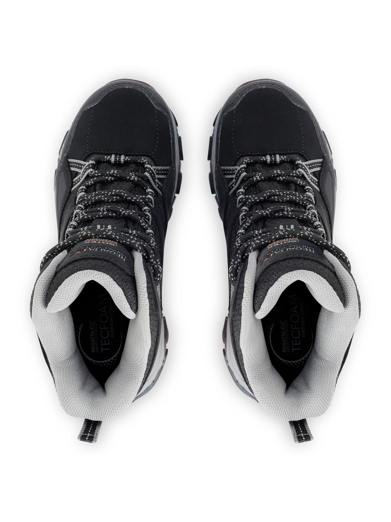 Image 7 of 7 of Regatta Unisex Junior Holcombe III Walking Boots - Black