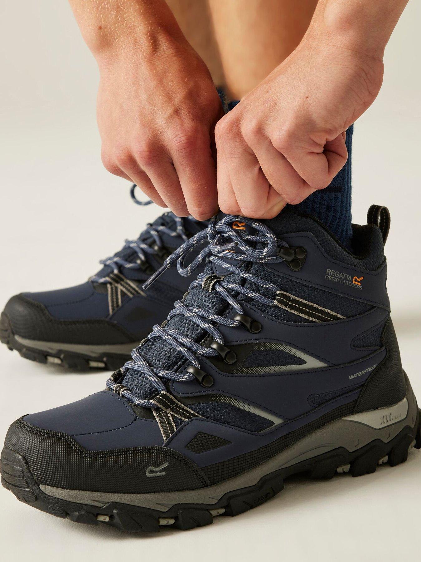 Regatta Mens Holcombe Iii Hiking Boots - Navy