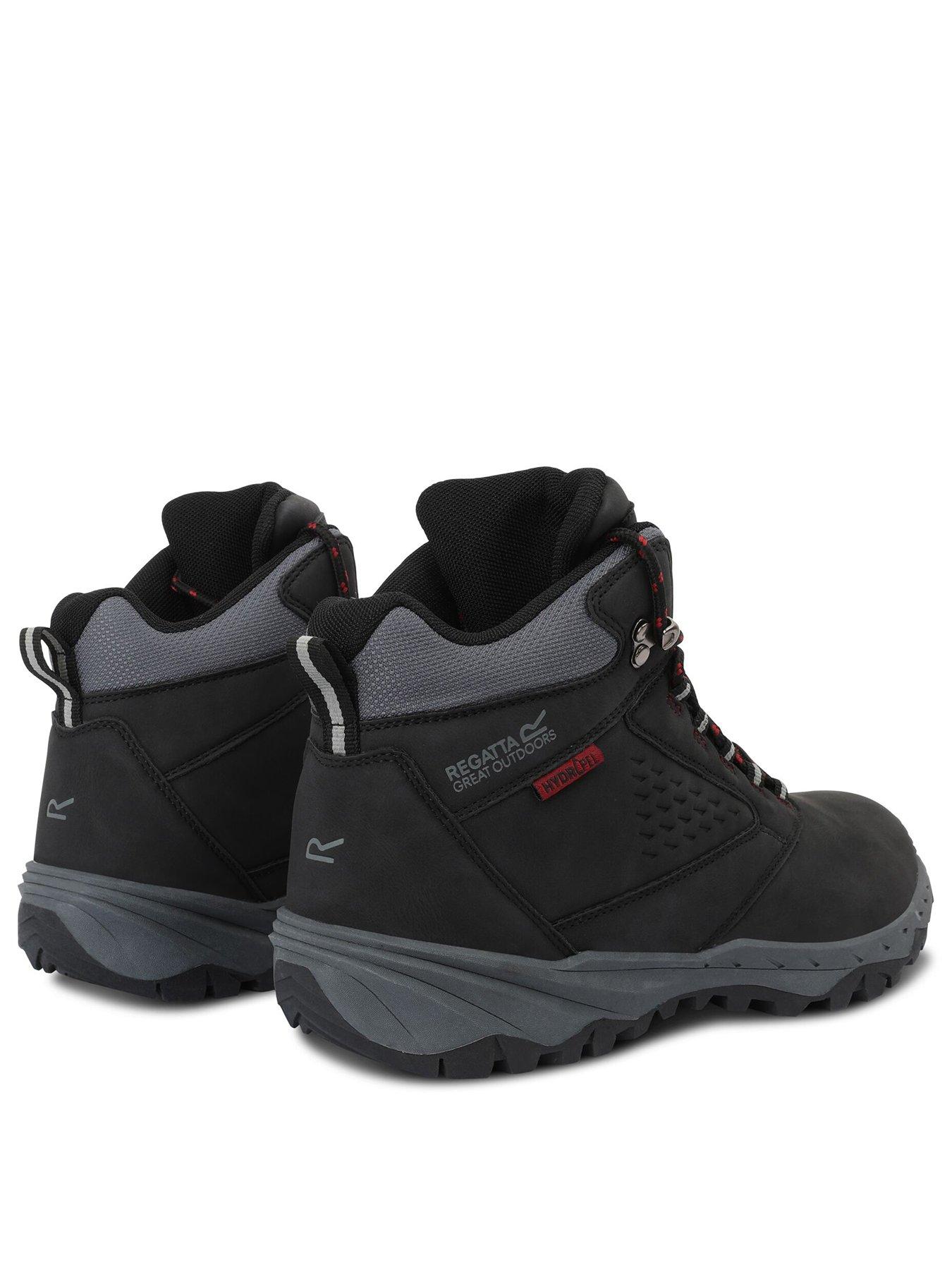  image of regatta-mens-amble-waterproof-walking-boots-black