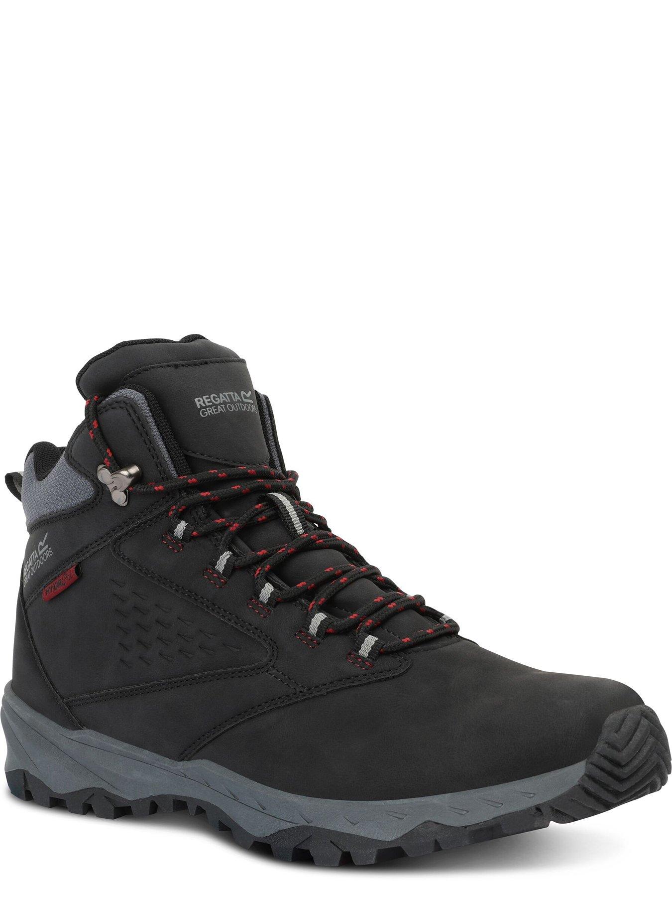  image of regatta-mens-amble-waterproof-walking-boots-black