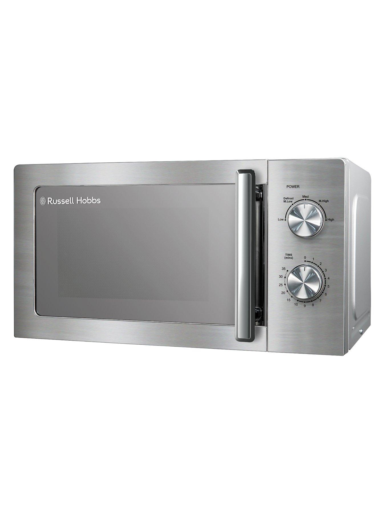 Image 6 of 7 of Russell Hobbs Polished Classic Bundle - Kettle, 4 Slice Toaster and Microwave&nbsp;- Stainless Steel