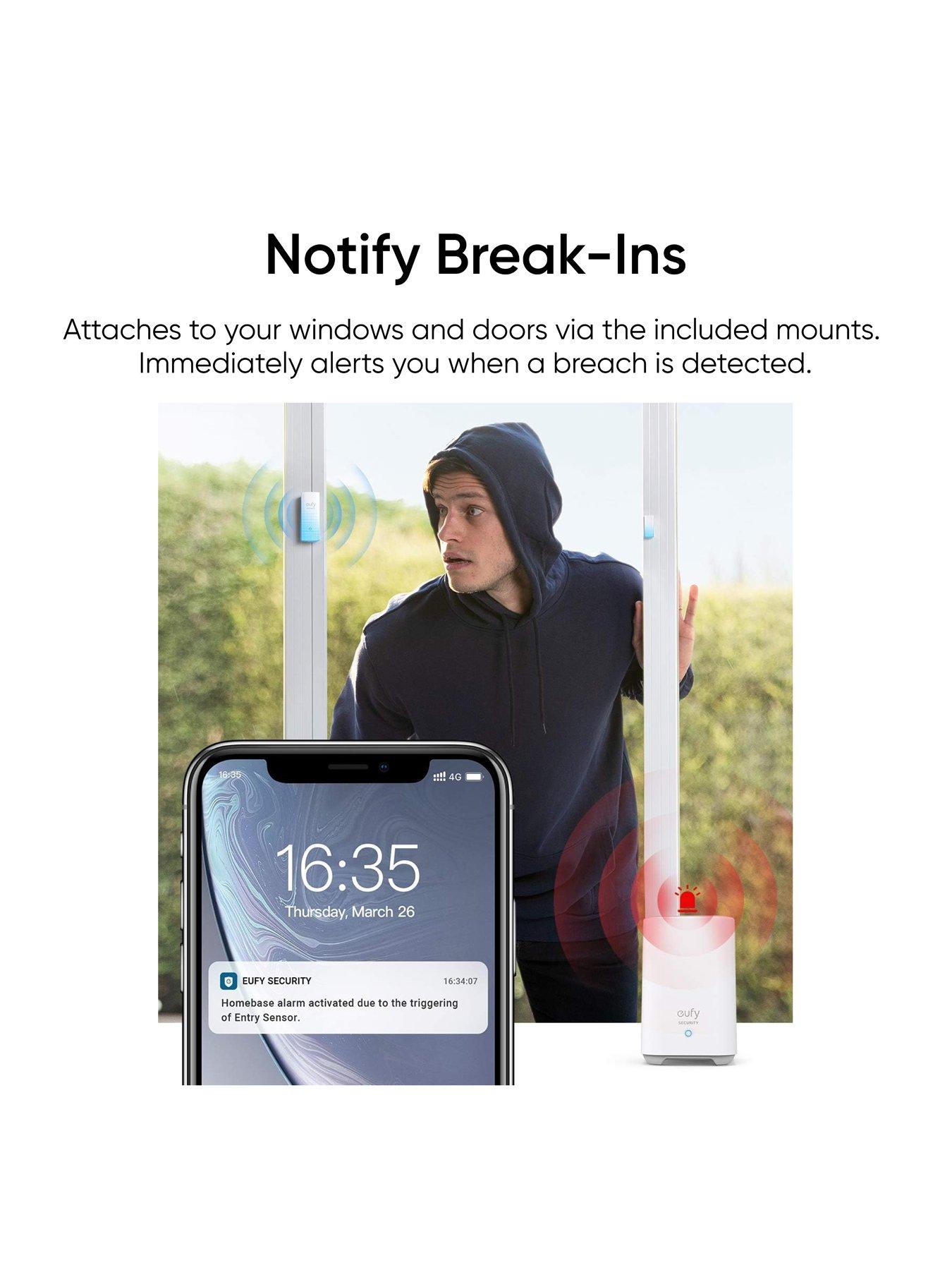  image of eufy-5-piece-smart-security-home-alarm-kit