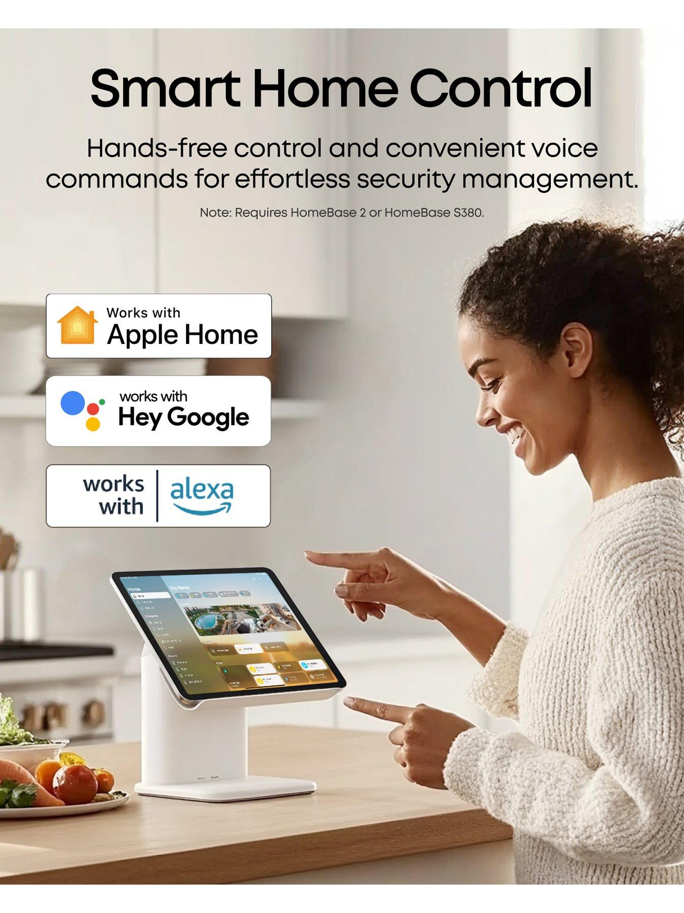  image of eufy-eufycam-e40-2k-solar-security-camera-cctv-2-pack-with-homebase-3