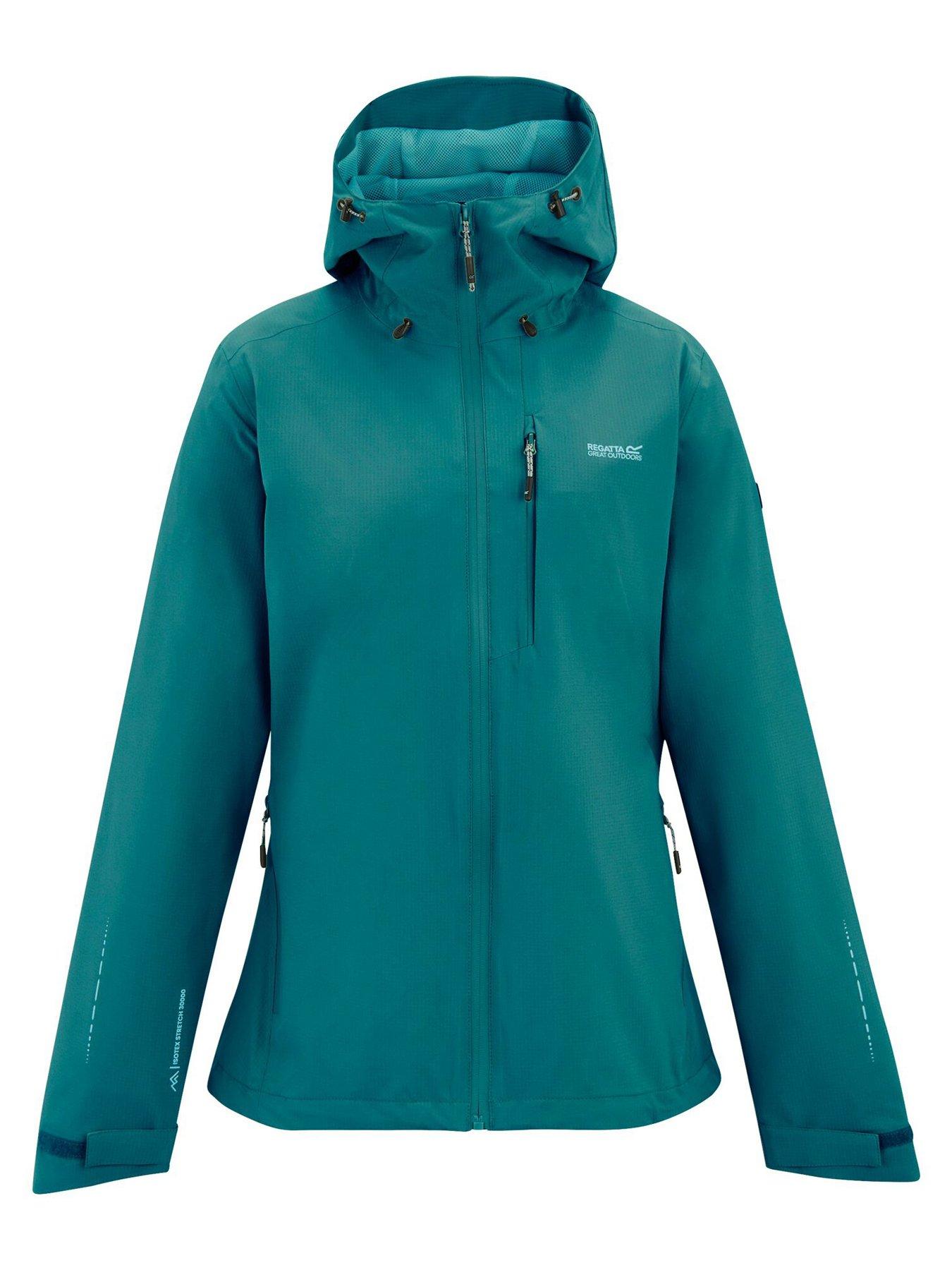 Image 7 of 7 of Regatta Womens Oklarna Jacket - Mediterranea Green