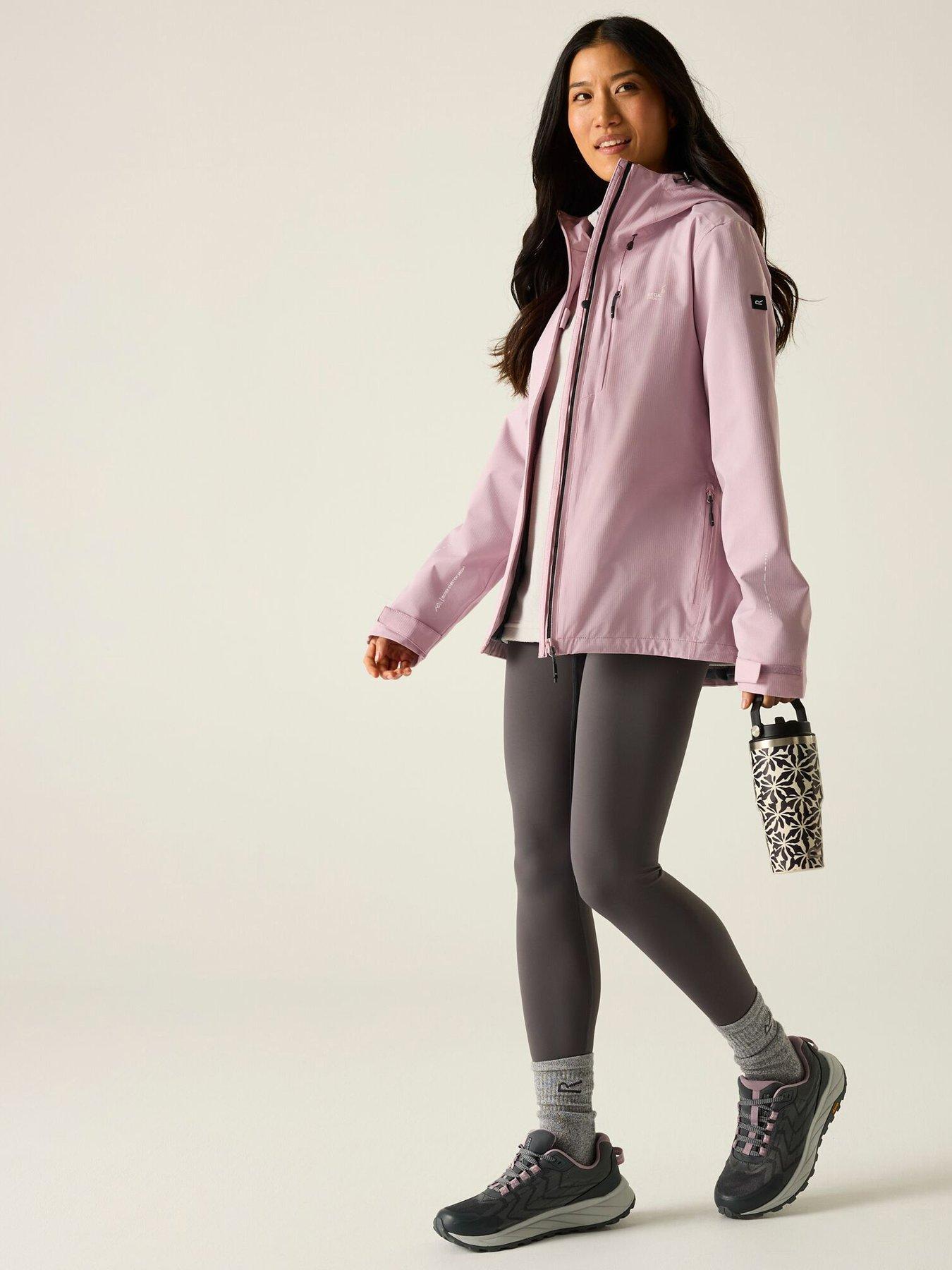  image of regatta-womens-oklarna-jacket-pink