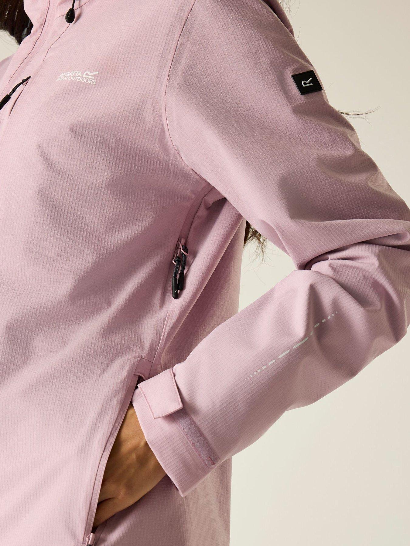  image of regatta-womens-oklarna-jacket-pink