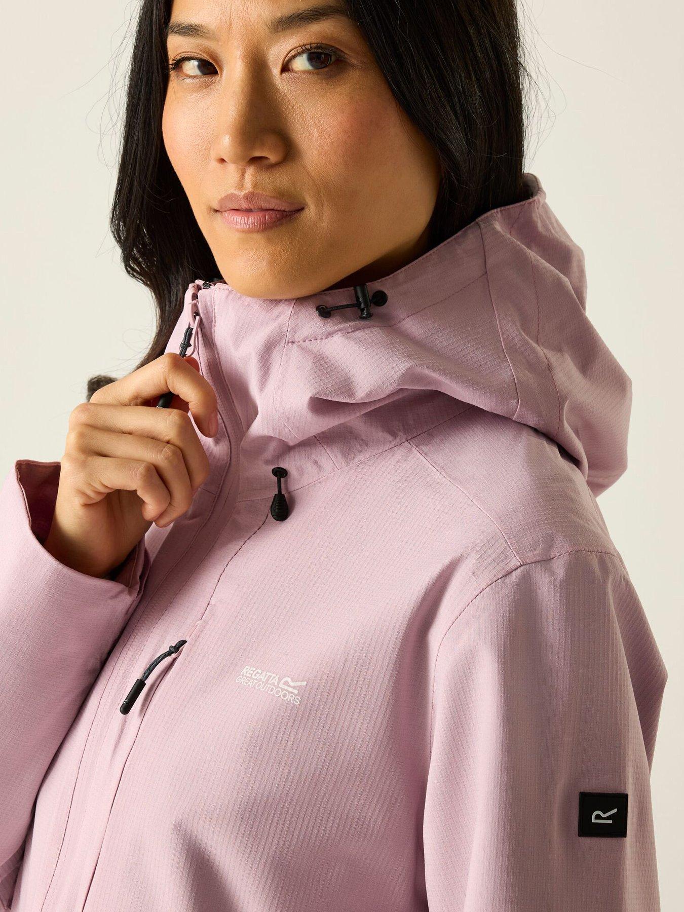  image of regatta-womens-oklarna-jacket-pink