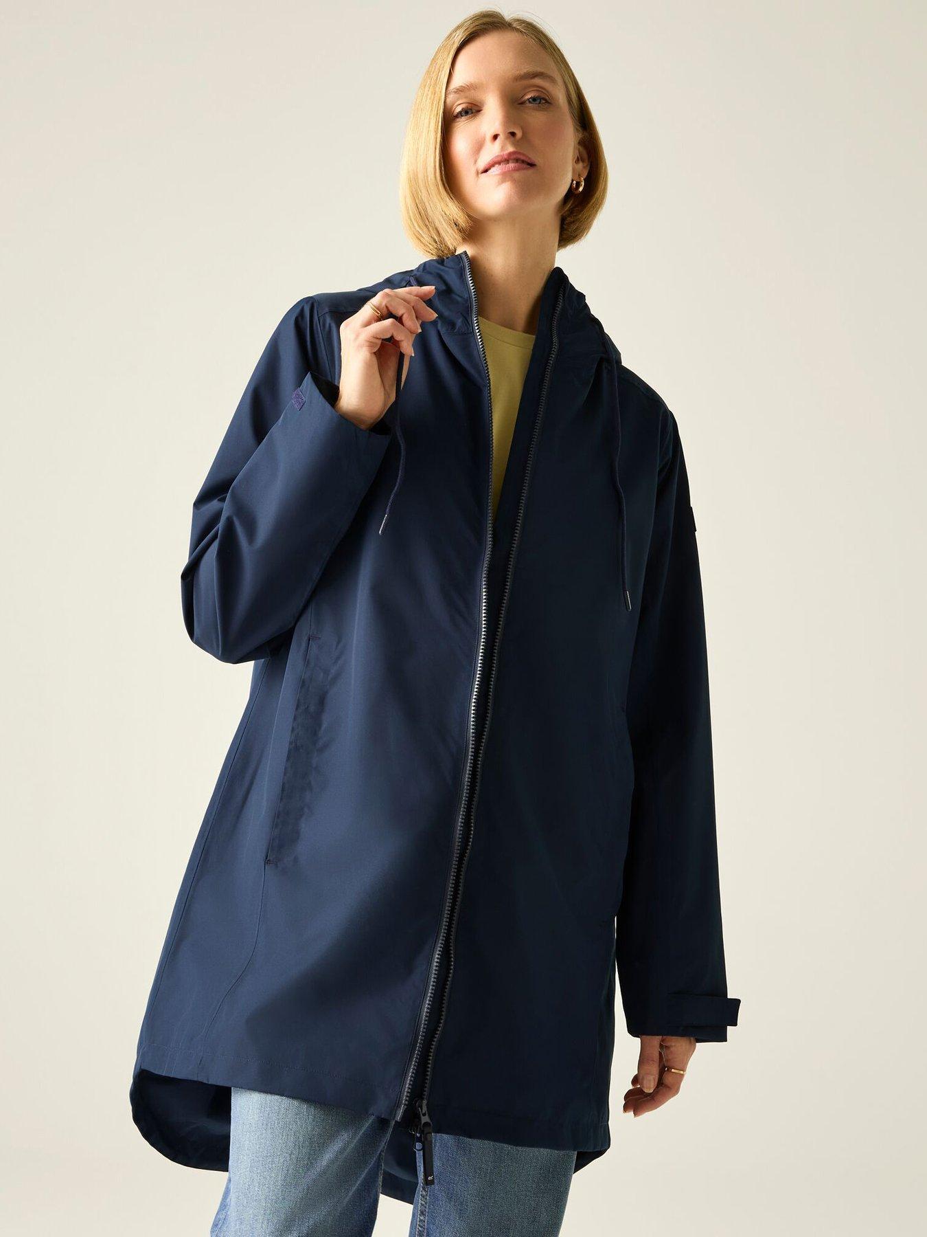  image of regatta-womens-brianka-parka-navy