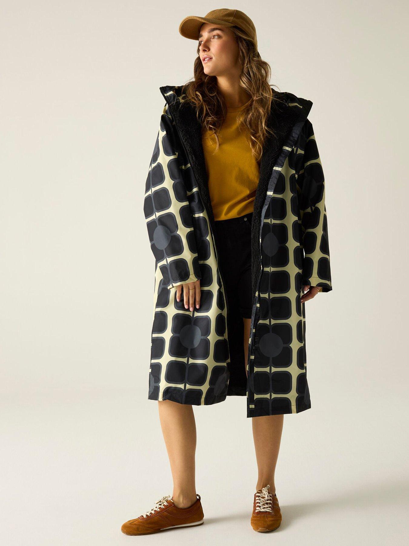 Regatta Womens Orla Keily Changing Robe - Black