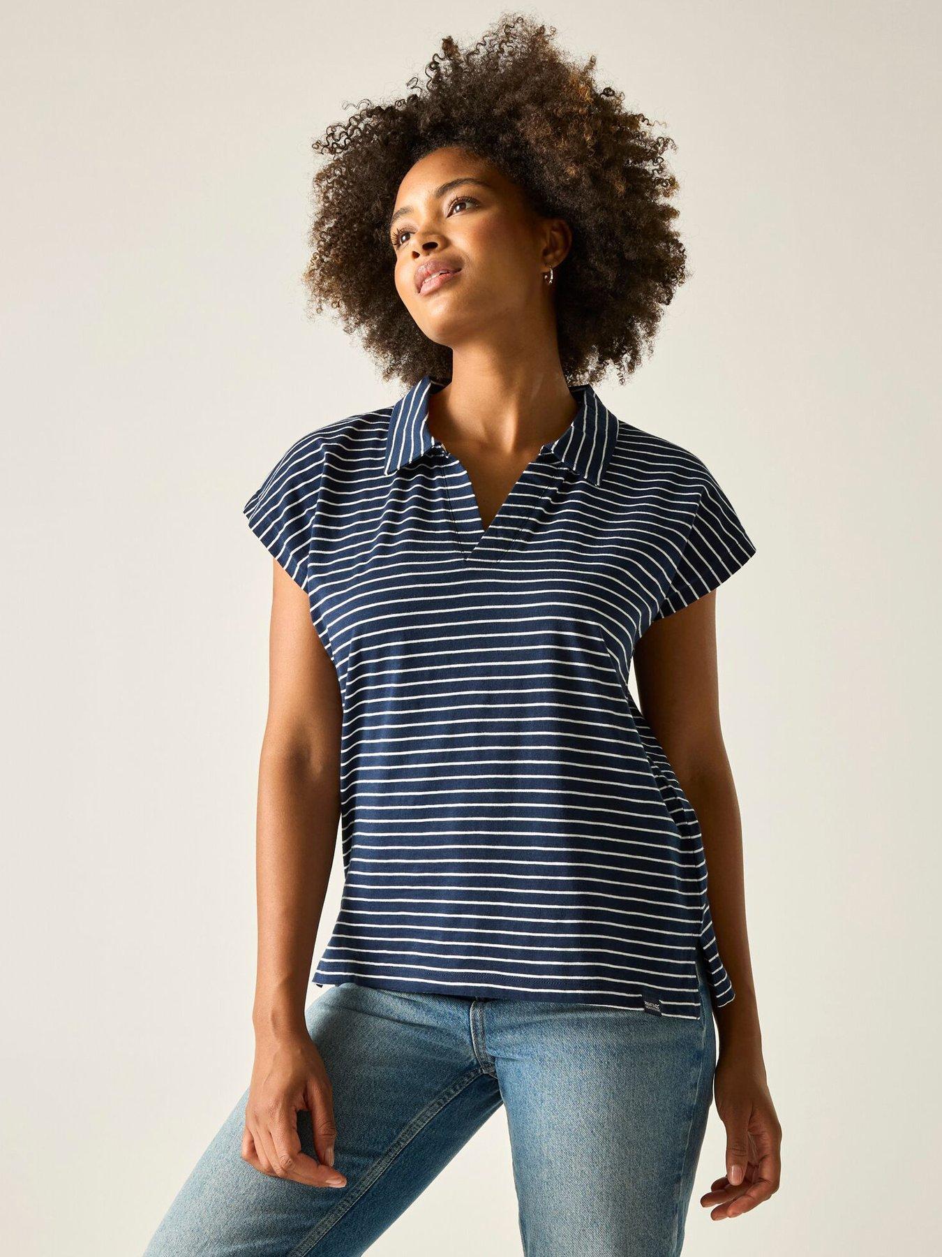 Regatta Womens Lorana T-Shirt - Navy
