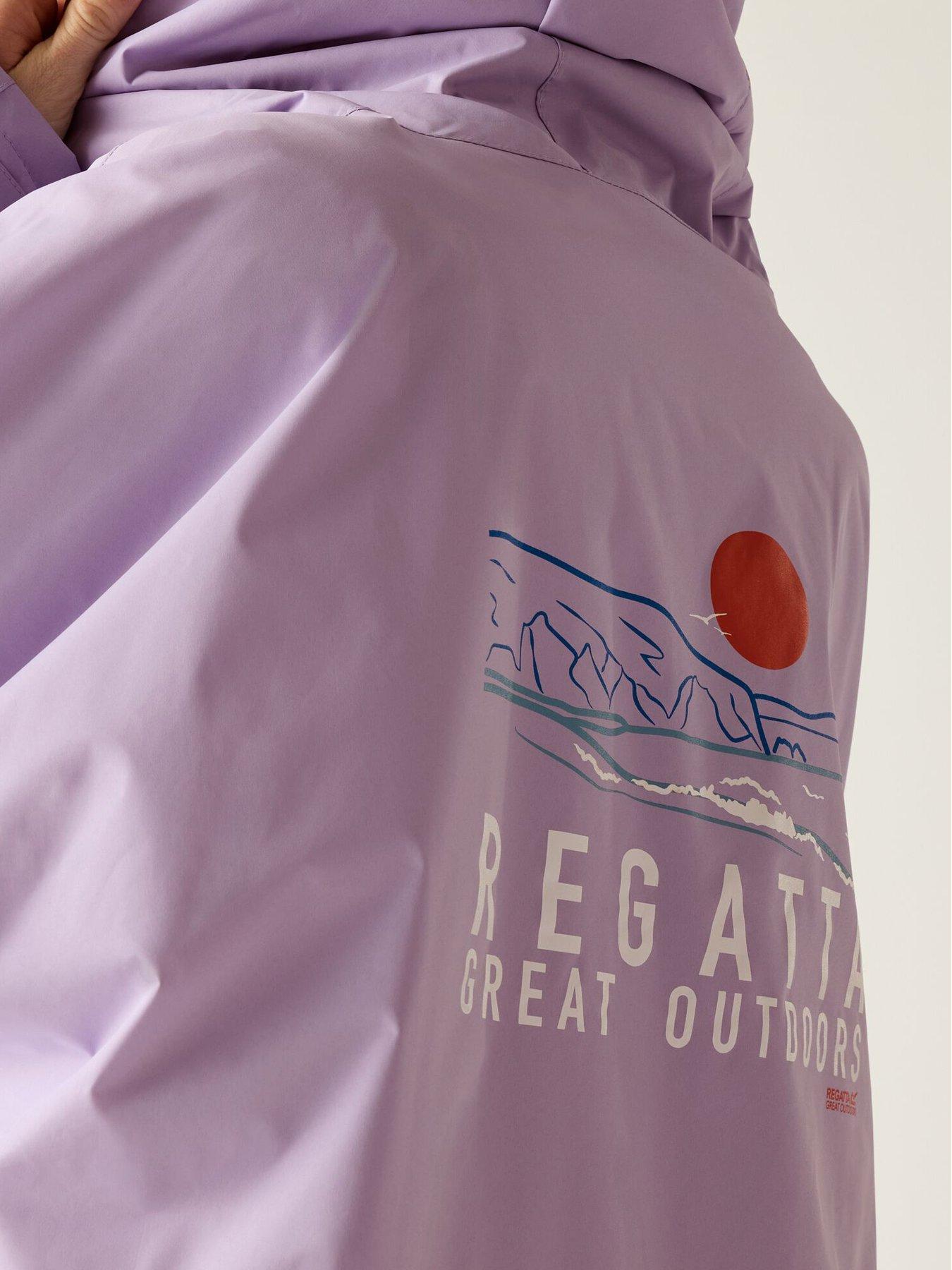 Image 7 of 7 of Regatta Womens Waterproof Robe - Lilac
