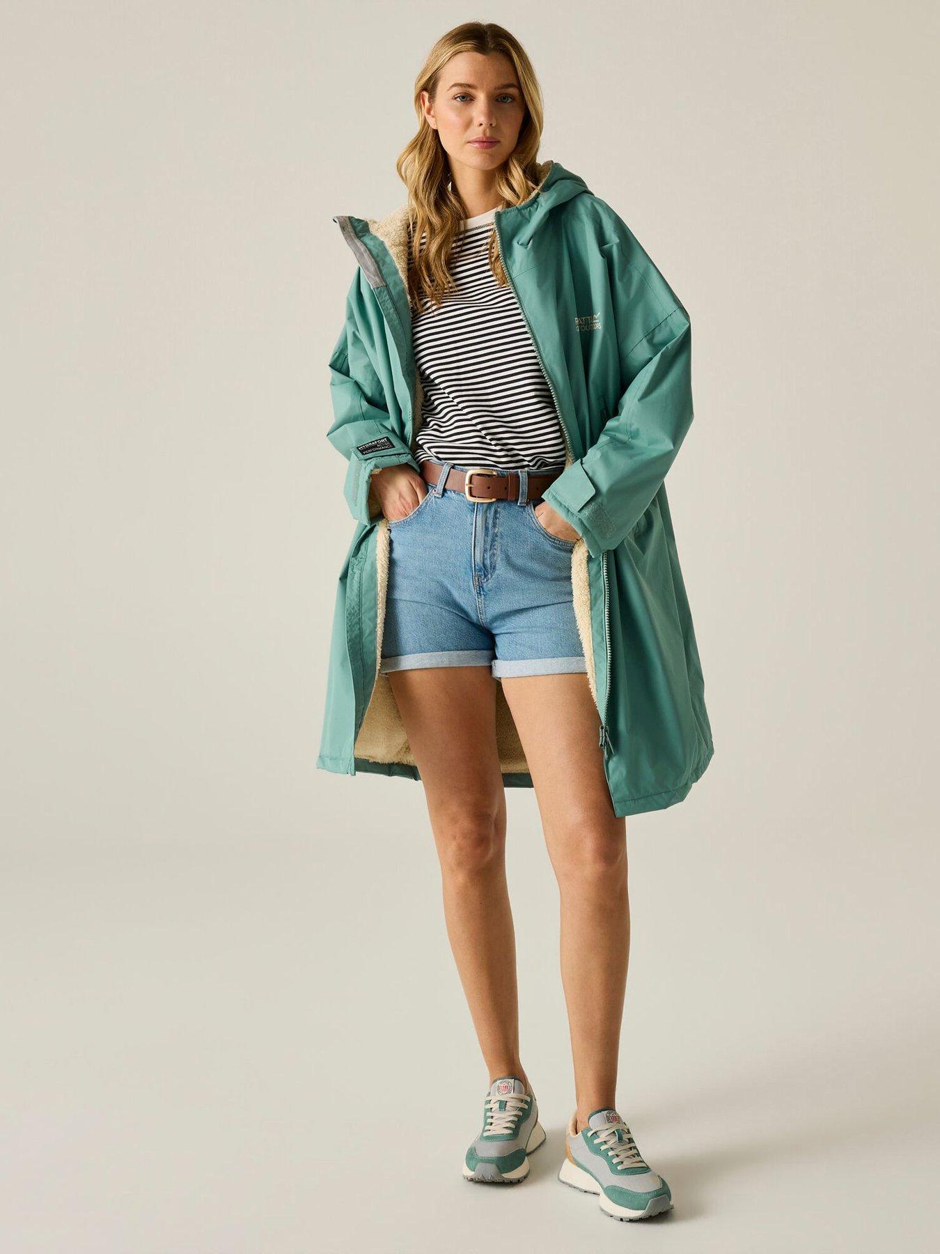 Regatta Womens Waterproof Robe - Green