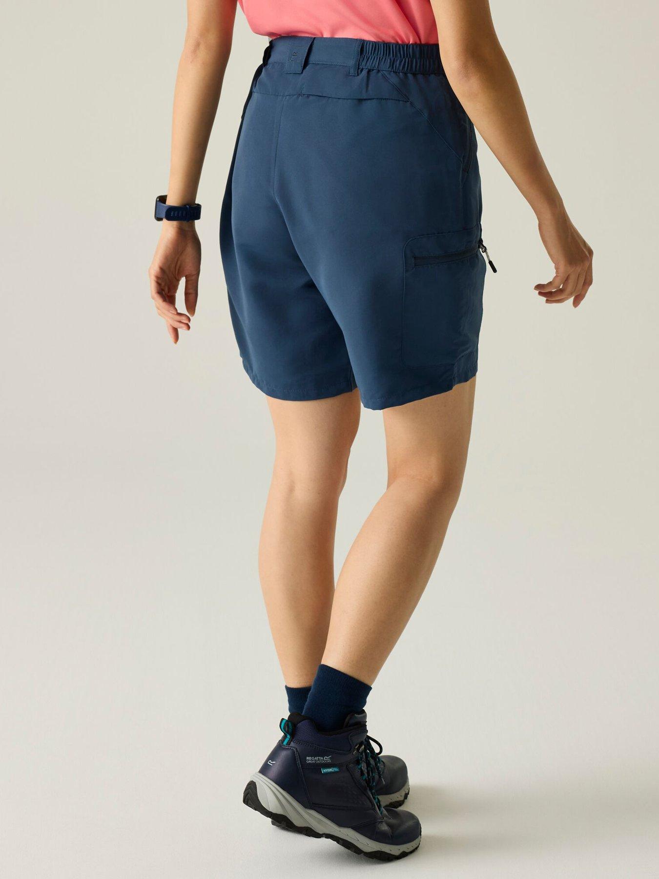 Image 2 of 7 of Regatta Womens Chaska III Shorts - Navy