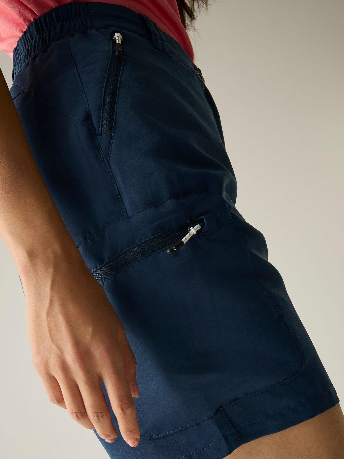 Image 6 of 7 of Regatta Womens Chaska III Shorts - Navy