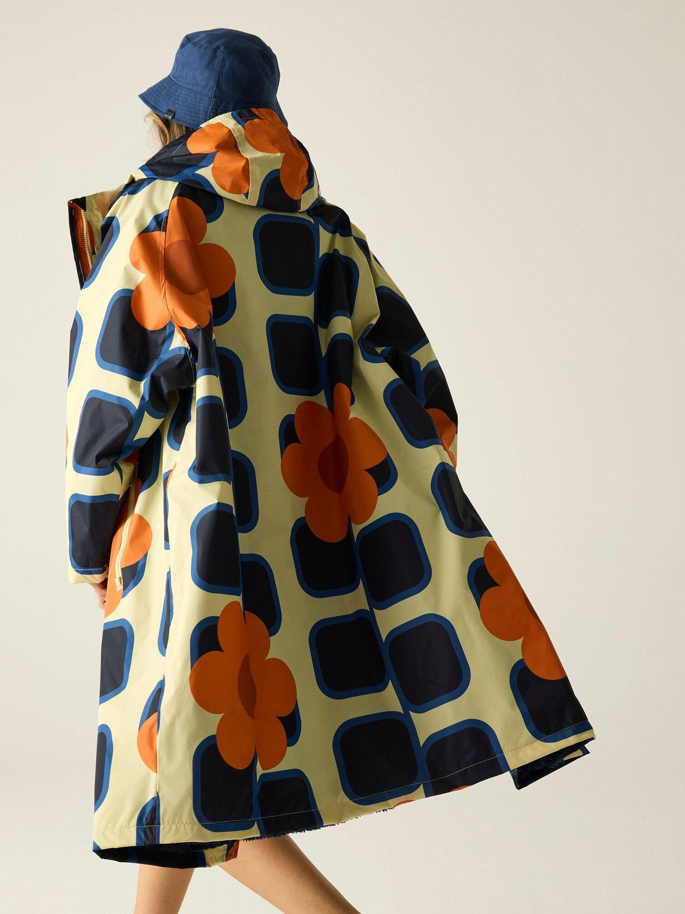 Image 2 of 7 of Regatta Womens Orla Keily Changing Robe - Orange