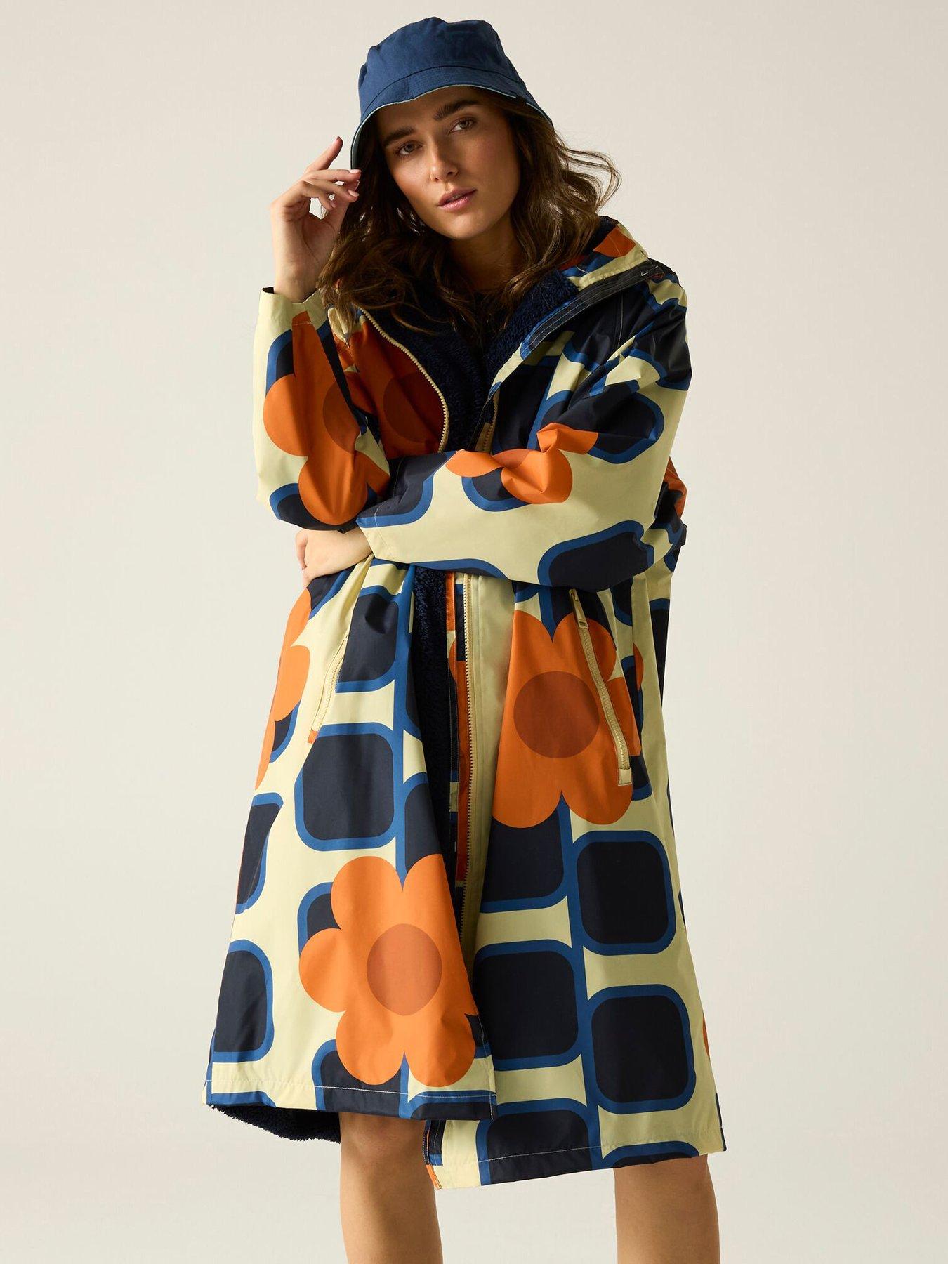 Image 4 of 7 of Regatta Womens Orla Keily Changing Robe - Orange