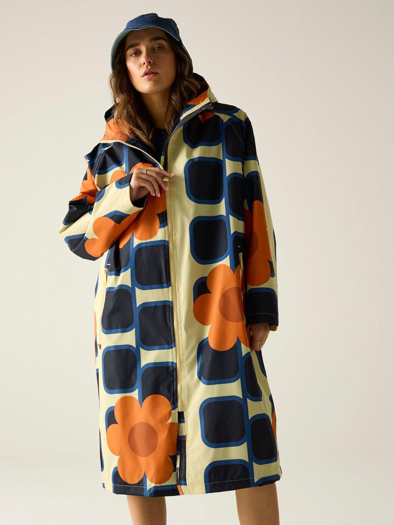 Image 7 of 7 of Regatta Womens Orla Keily Changing Robe - Orange