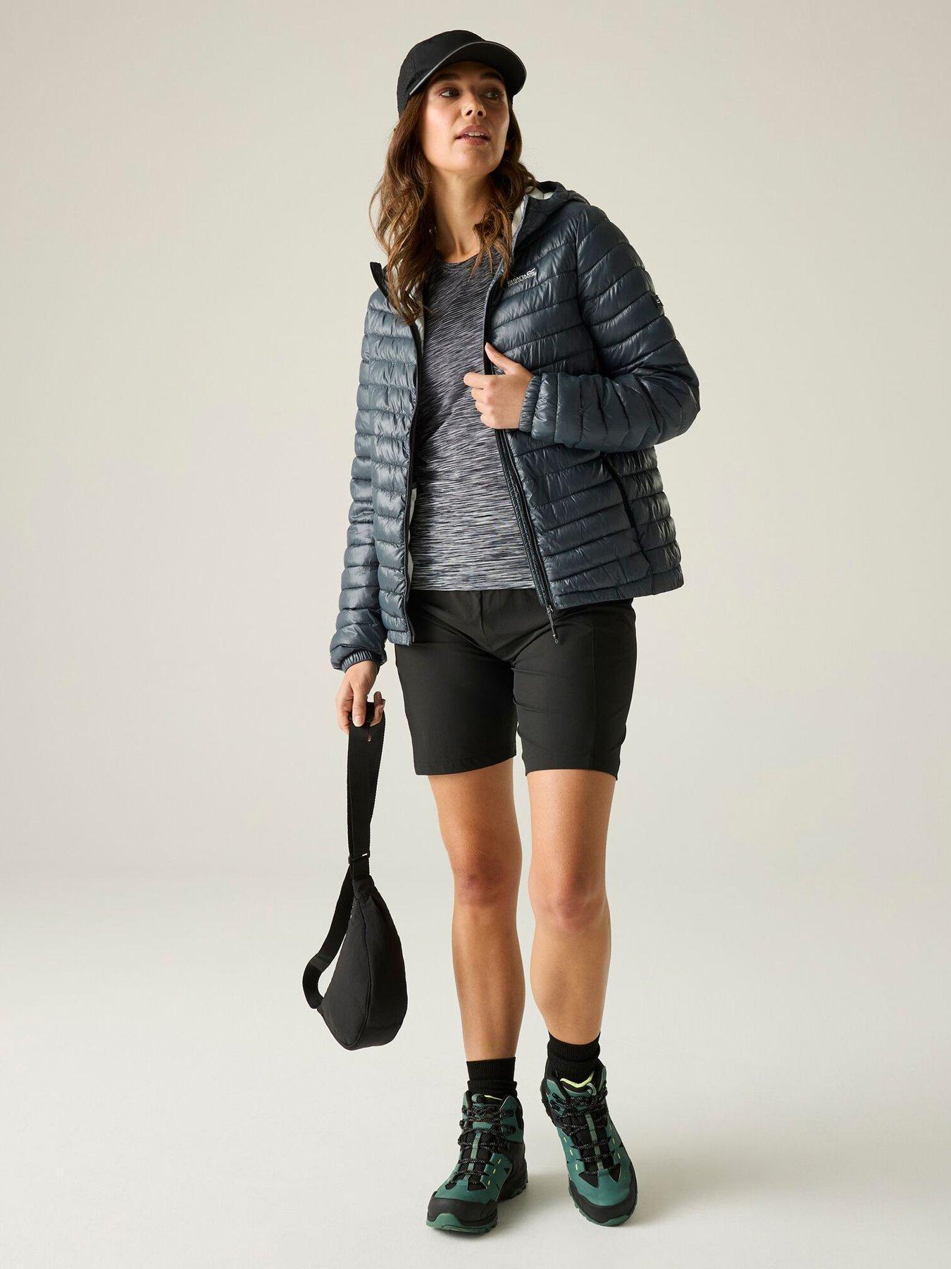 Image 3 of 7 of Regatta Womens Hurden Waterproof Jacket - Grey