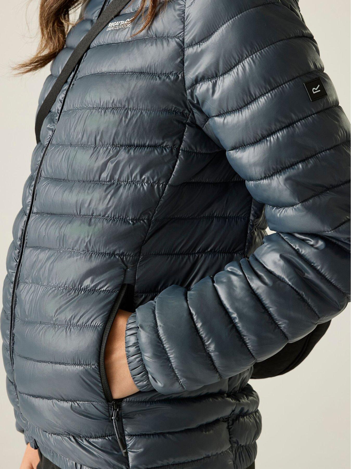 Image 5 of 7 of Regatta Womens Hurden Waterproof Jacket - Grey