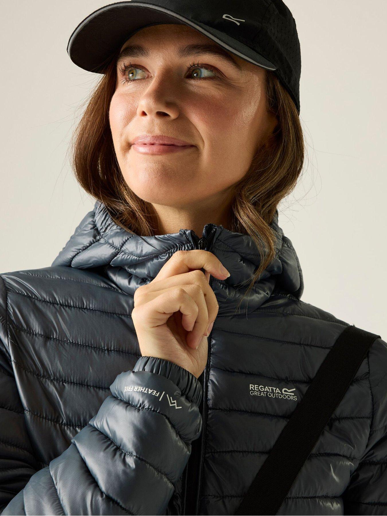 Image 6 of 7 of Regatta Womens Hurden Waterproof Jacket - Grey