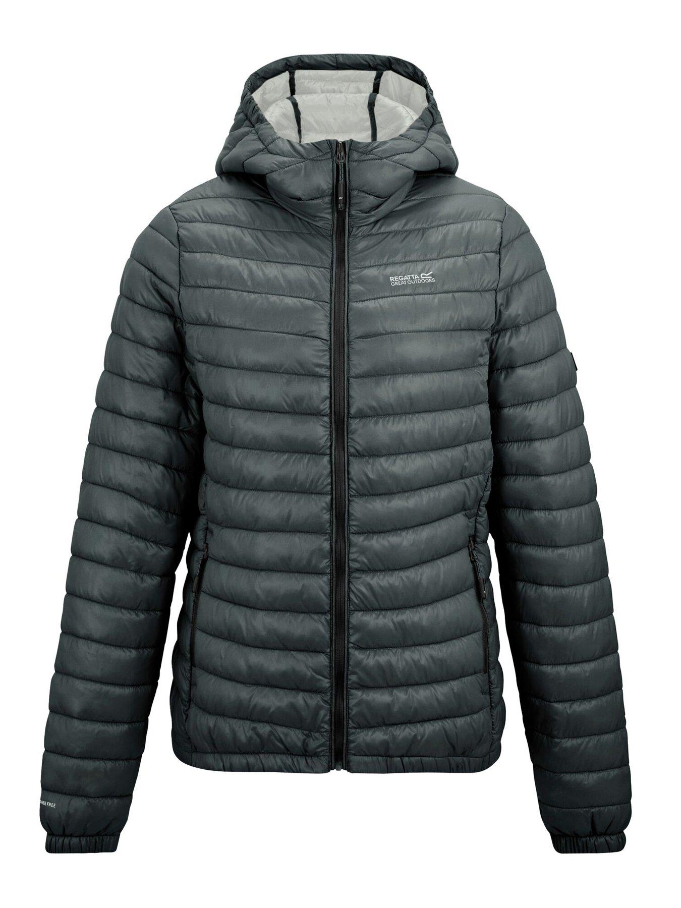Image 7 of 7 of Regatta Womens Hurden Waterproof Jacket - Grey