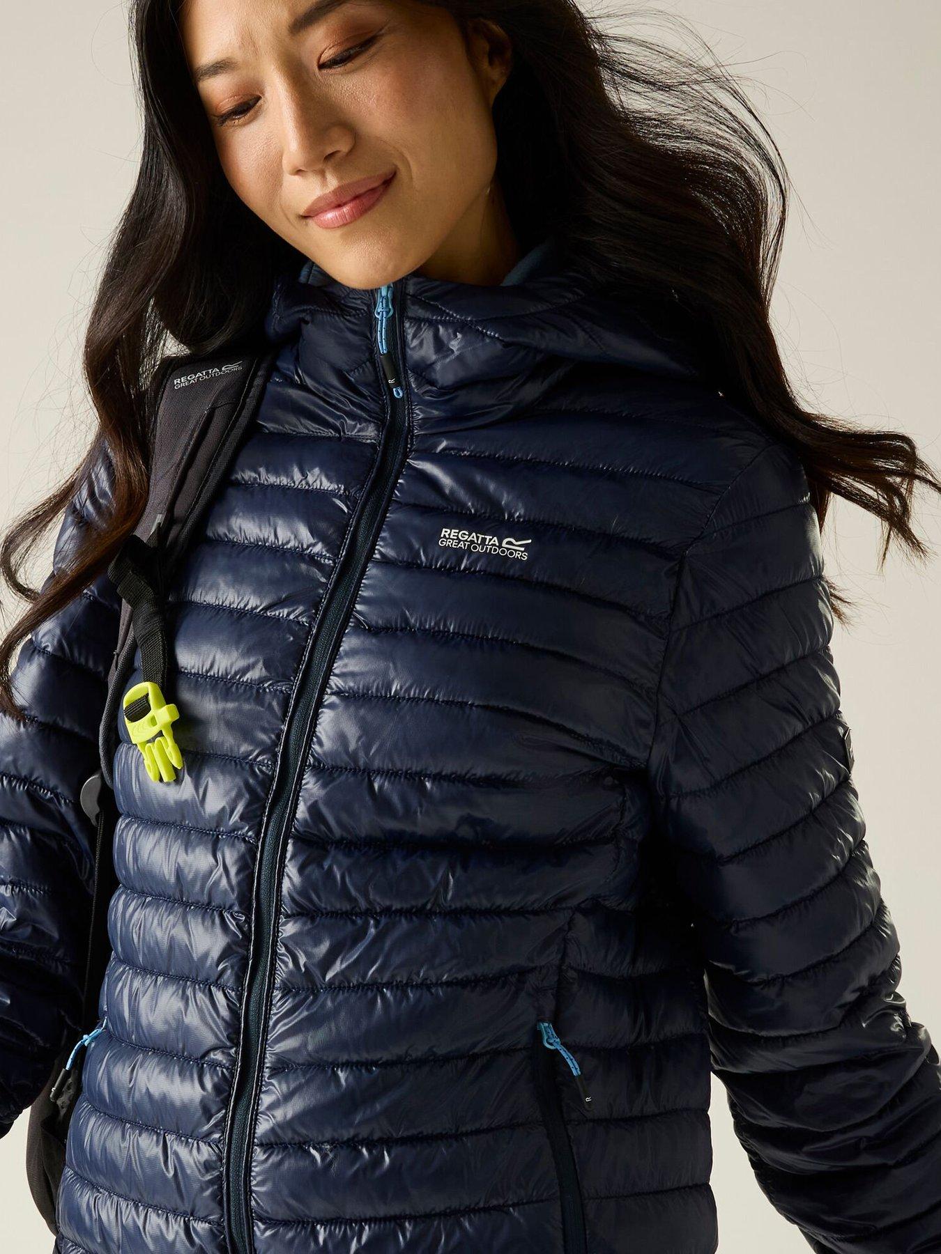 Image 5 of 7 of Regatta Womens Hurden Waterproof Jacket - Navy