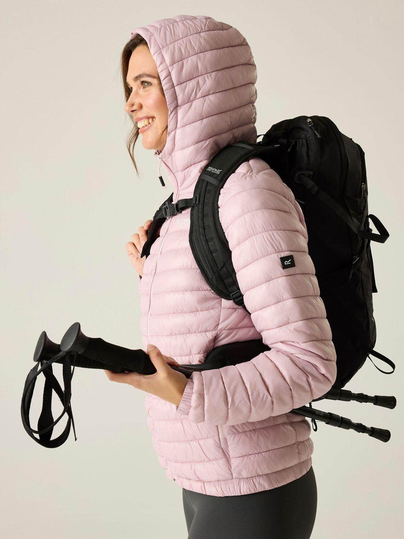  image of regatta-womens-hurden-waterproof-jacket-pink