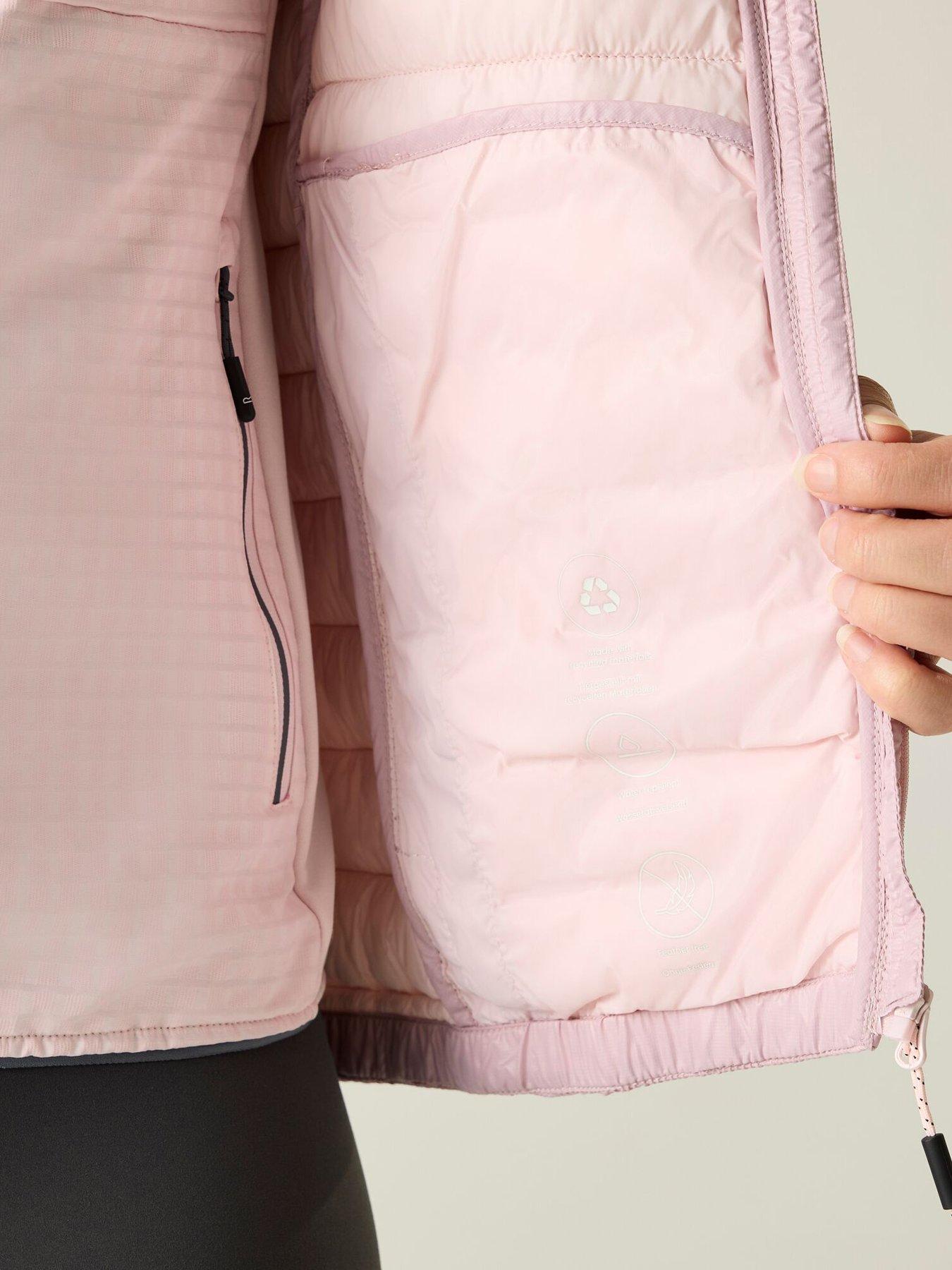  image of regatta-womens-hurden-waterproof-jacket-pink