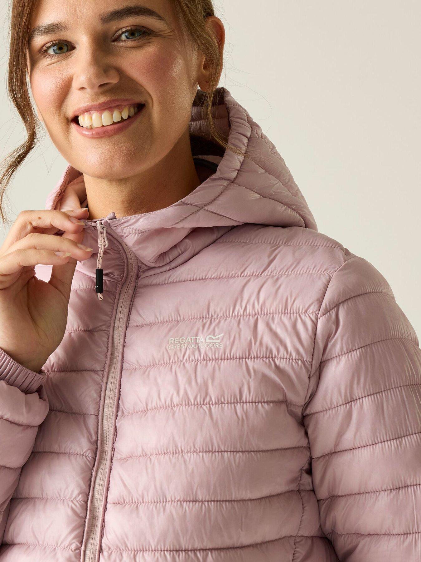  image of regatta-womens-hurden-waterproof-jacket-pink