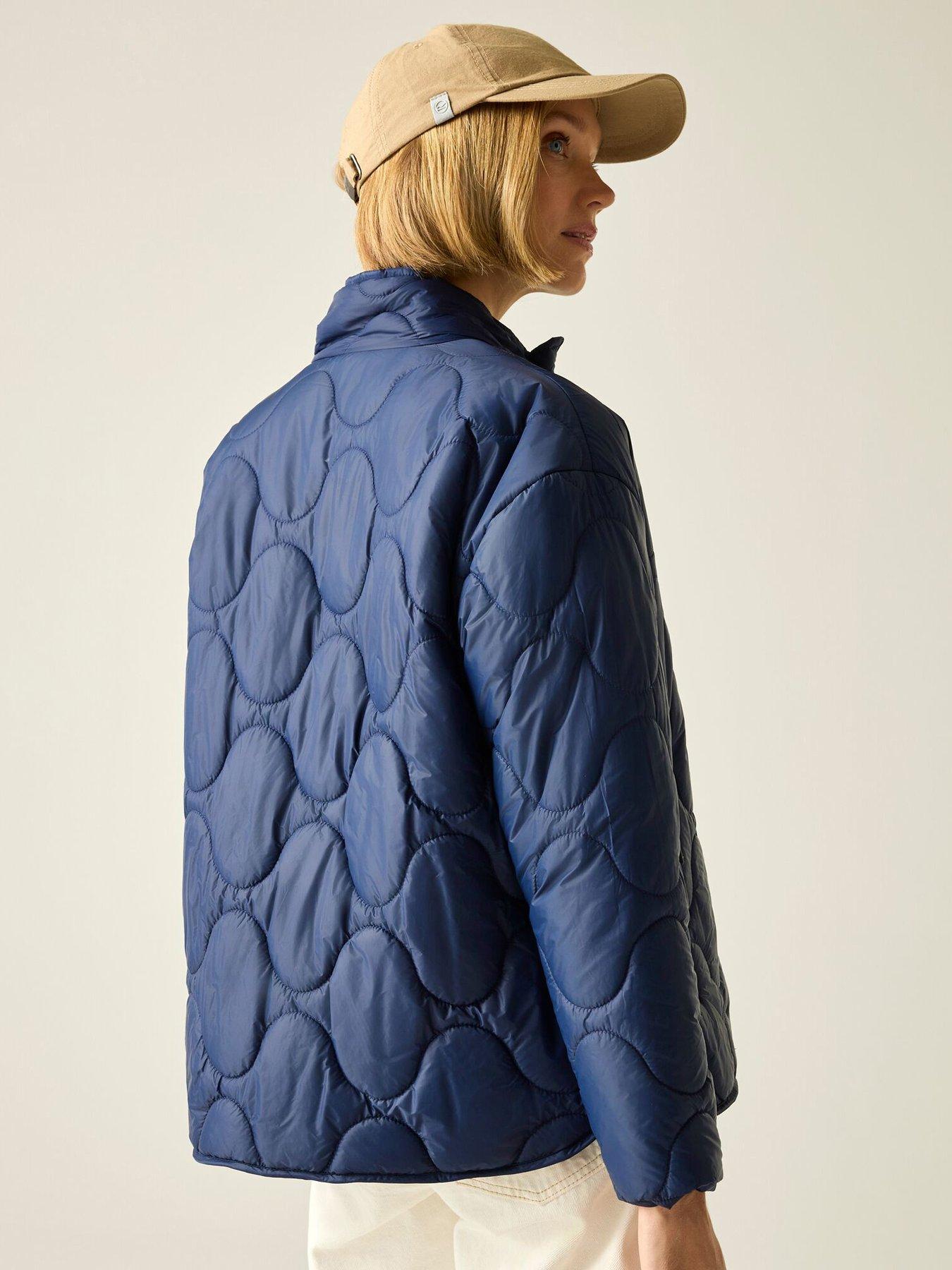 Image 2 of 7 of Regatta Womens Carlotte Quilted Jacket - Navy