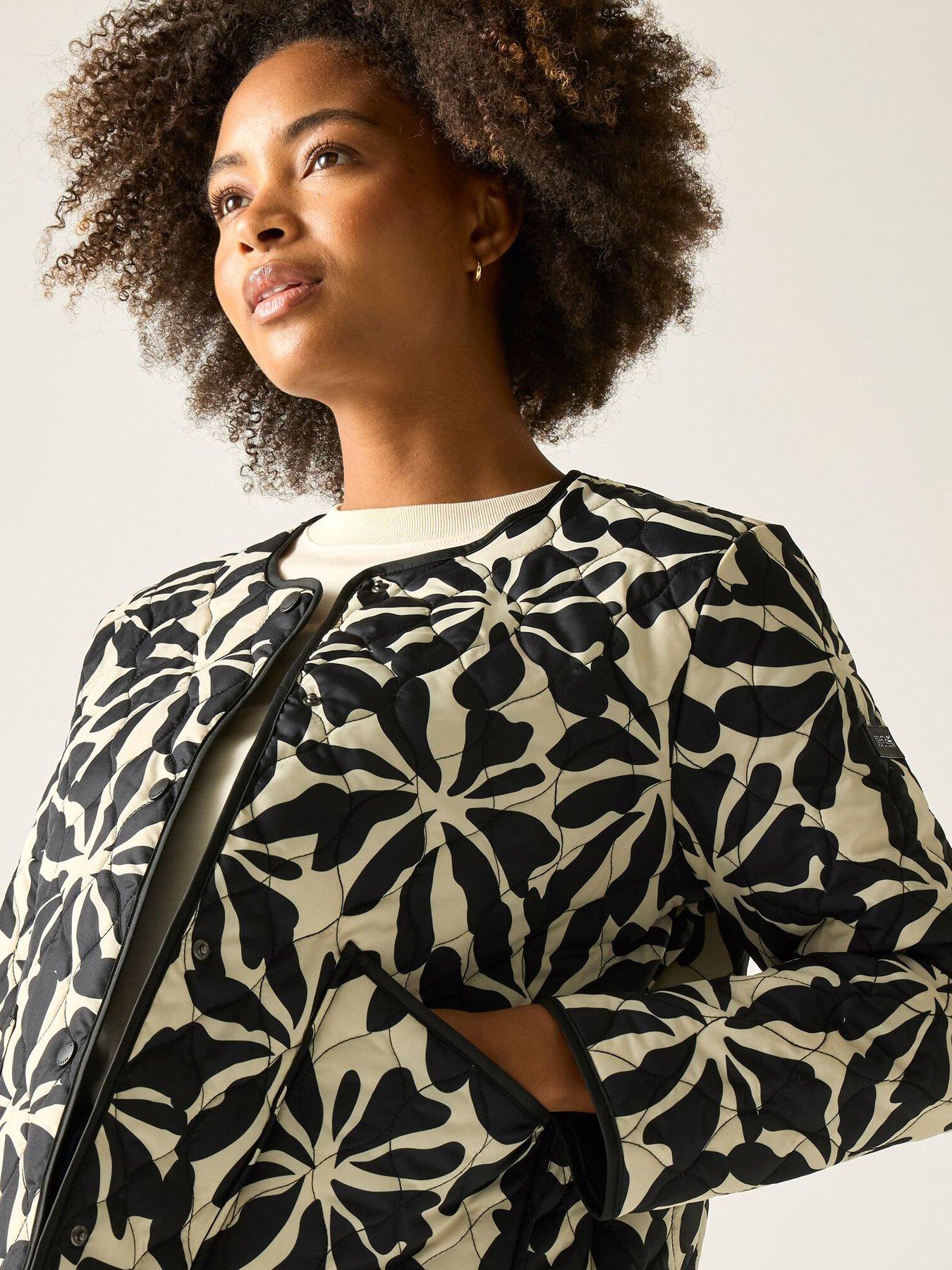 Image 5 of 7 of Regatta Womens Mira Quilted Jacket - Black