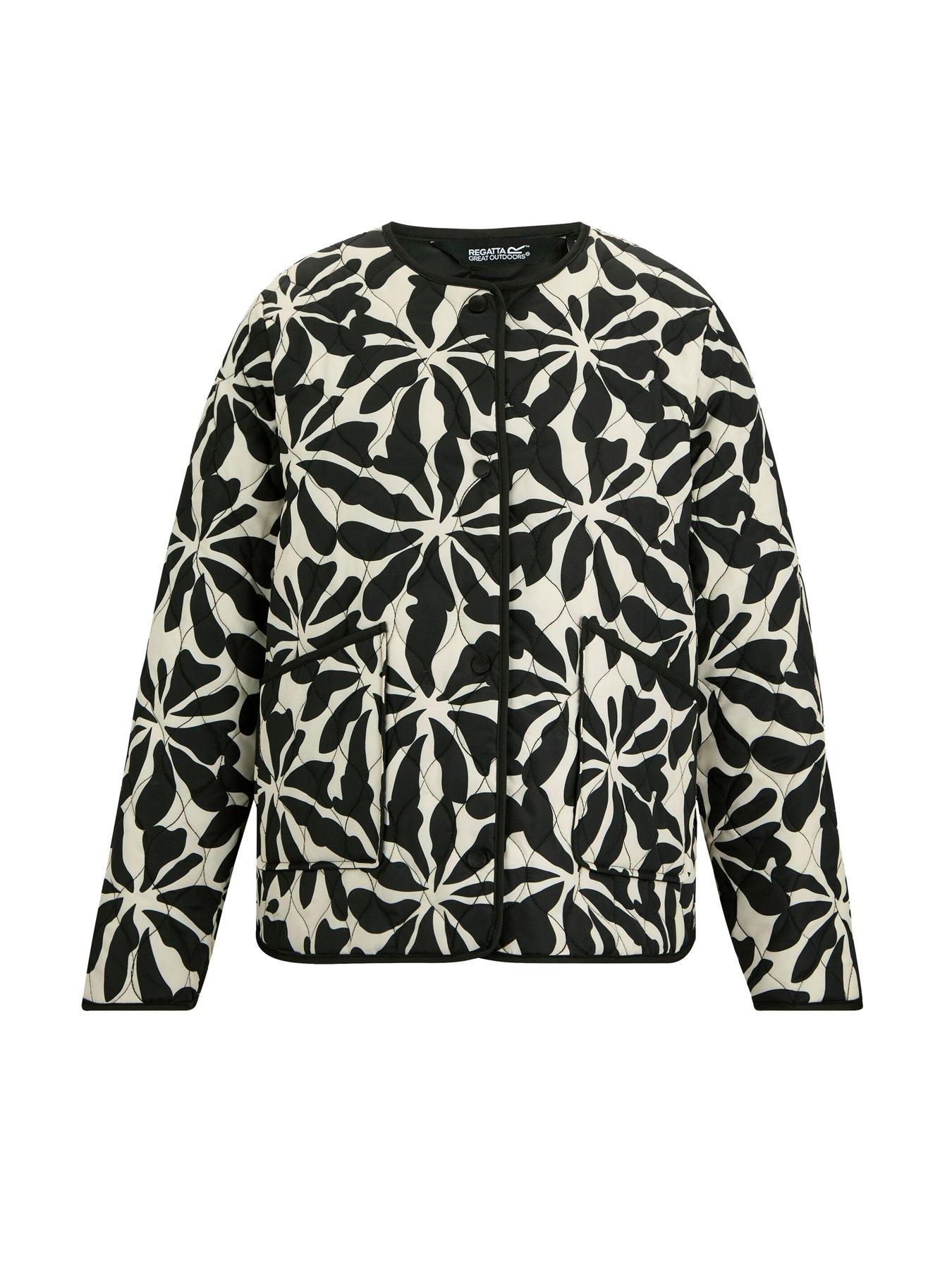 Image 7 of 7 of Regatta Womens Mira Quilted Jacket - Black