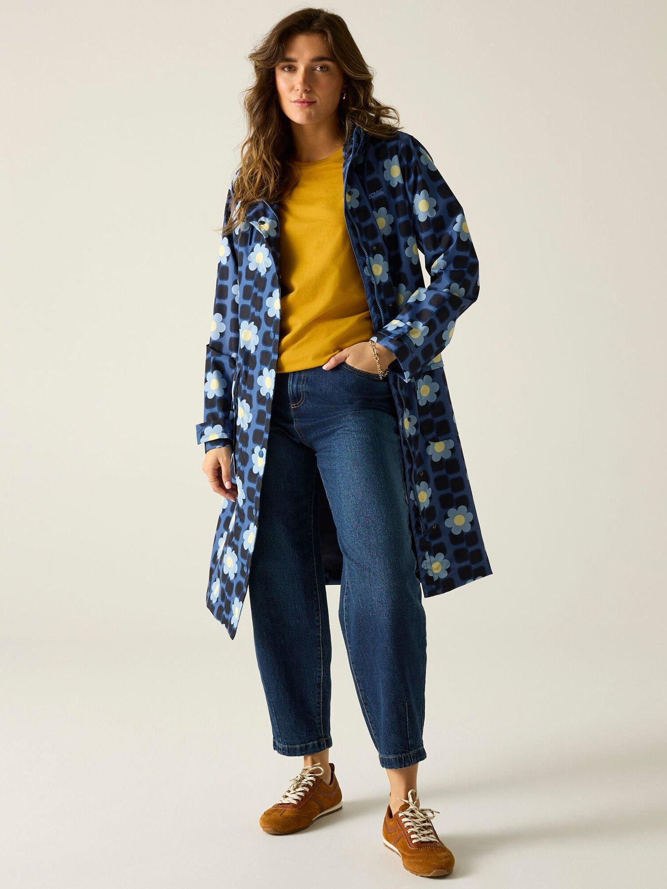 Image 1 of 7 of Regatta Womens Orla Keily Longer Waterproof Jacket - Blue