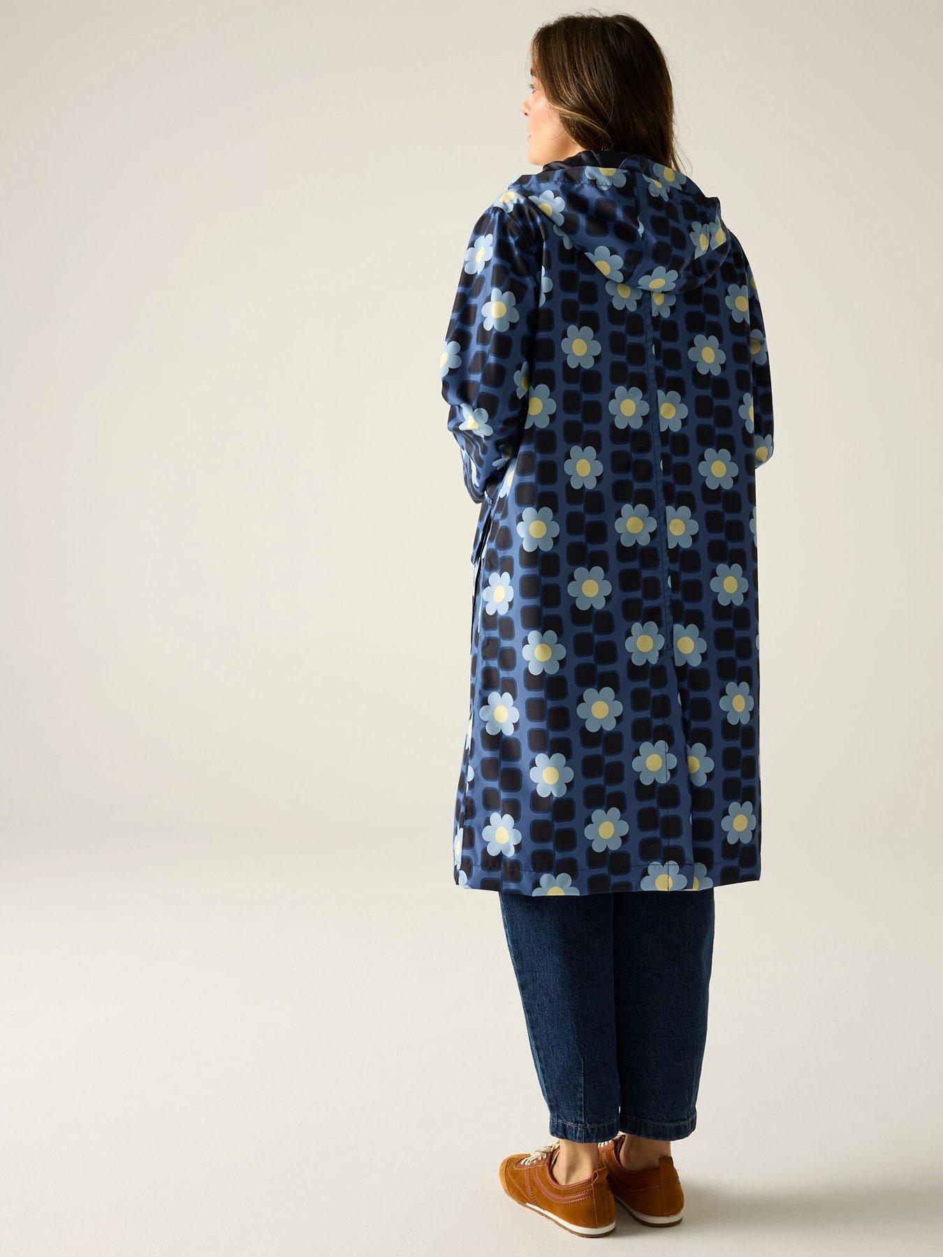 Image 2 of 7 of Regatta Womens Orla Keily Longer Waterproof Jacket - Blue