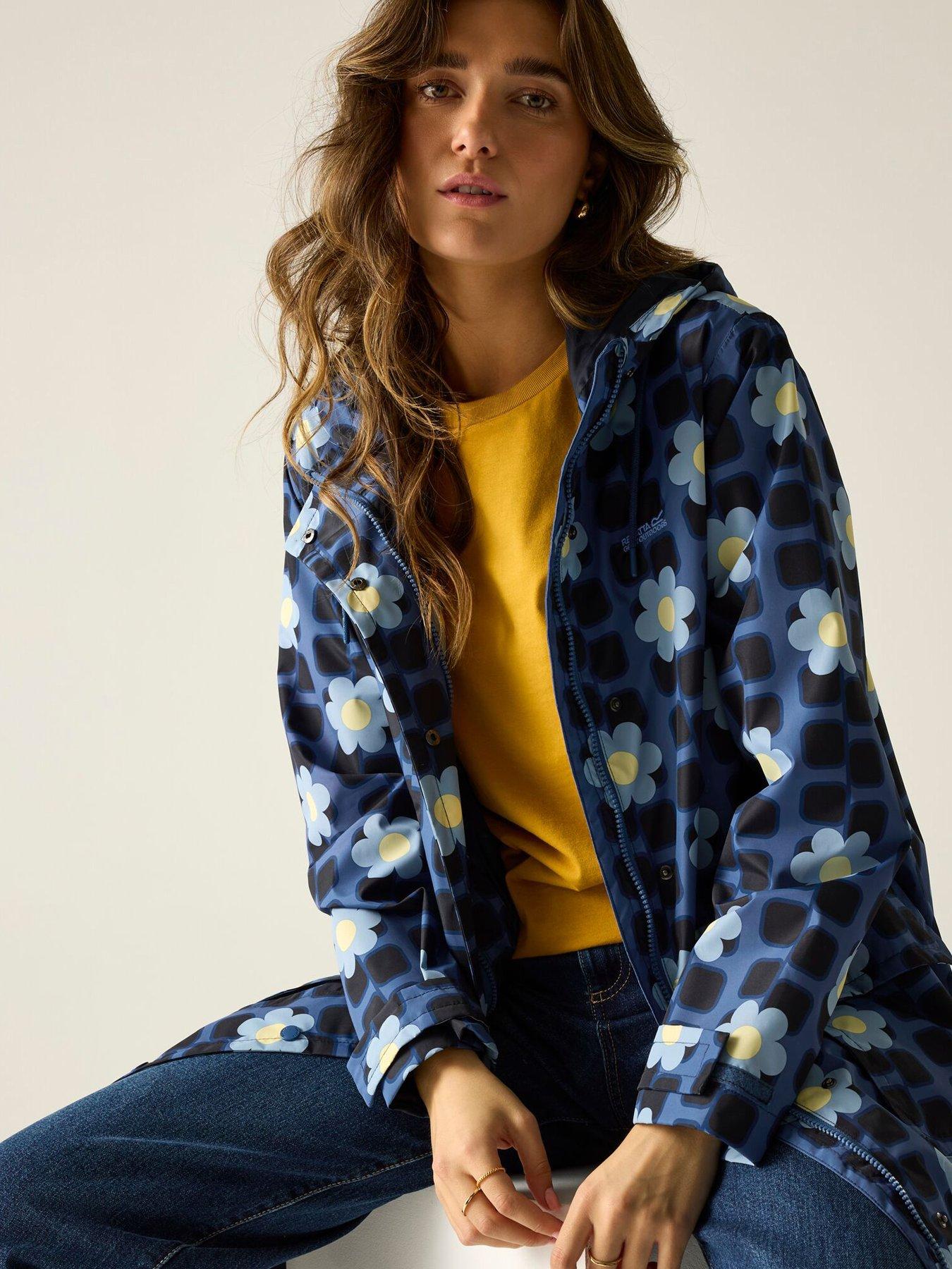 Image 3 of 7 of Regatta Womens Orla Keily Longer Waterproof Jacket - Blue