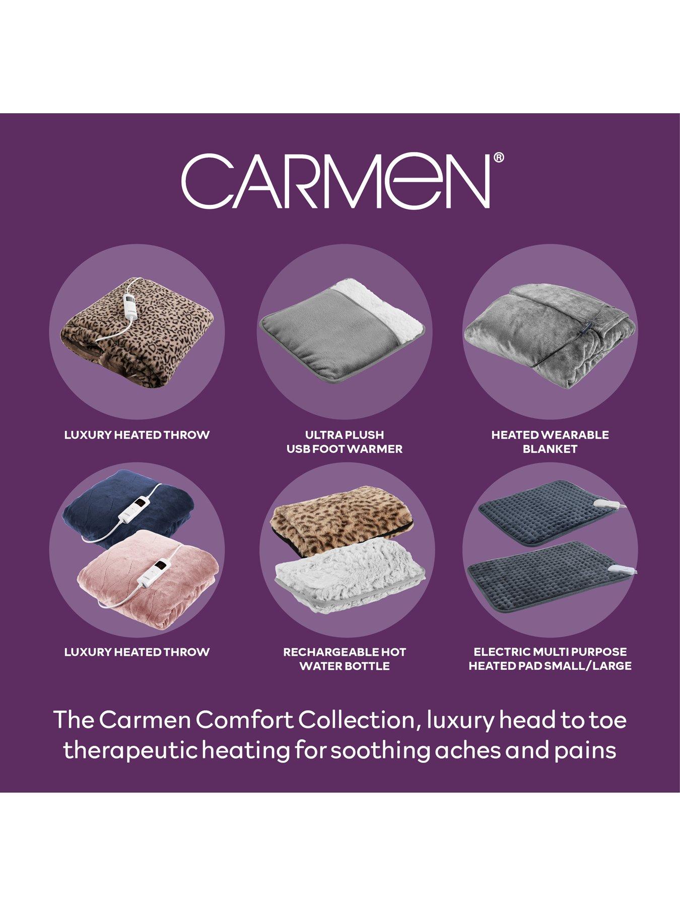  image of carmen-faux-fur-hot-water-bottle