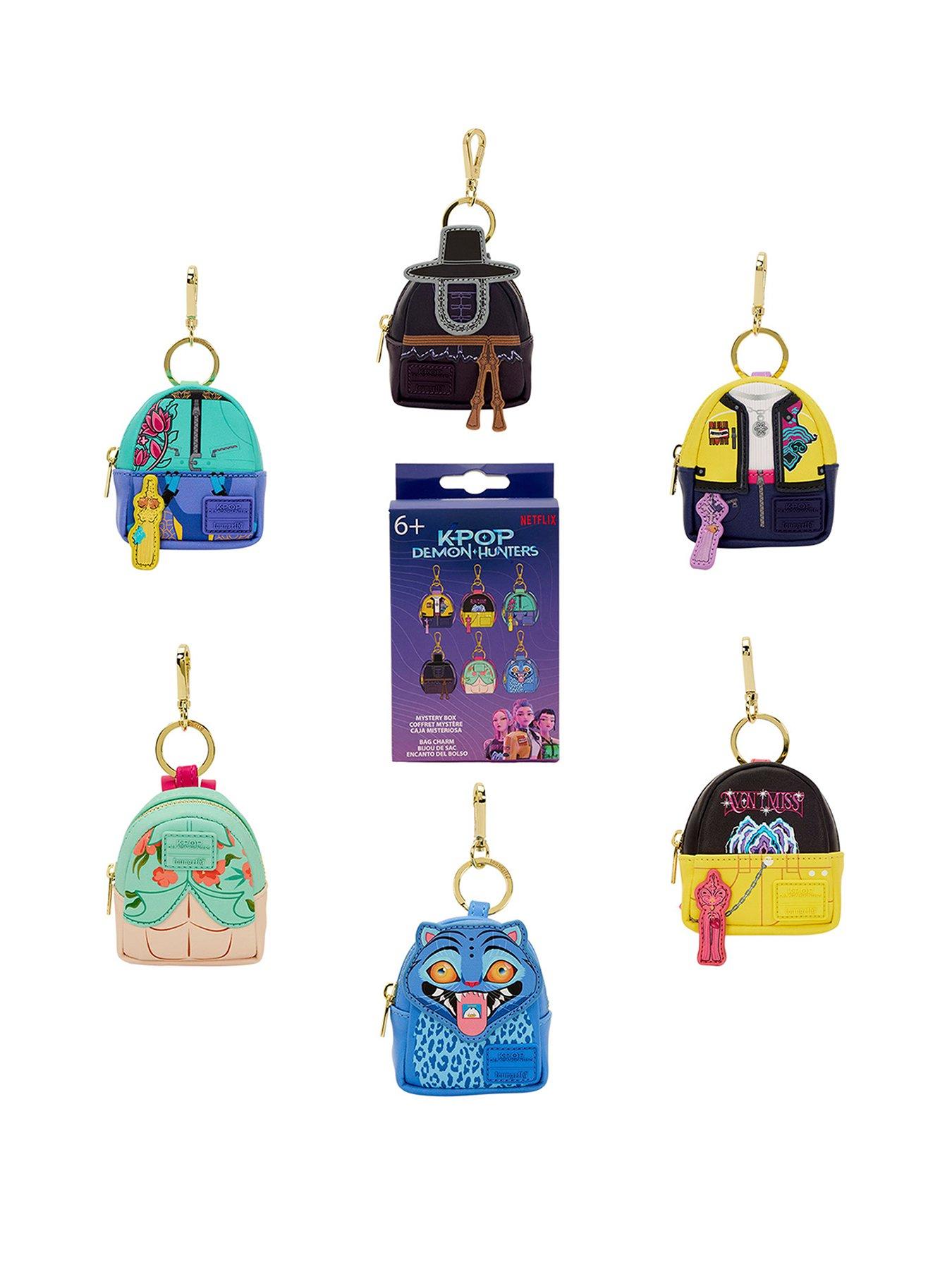 Loungefly K-Pop Demon Hunters Mystery Mini Backpack Keychain Charm
