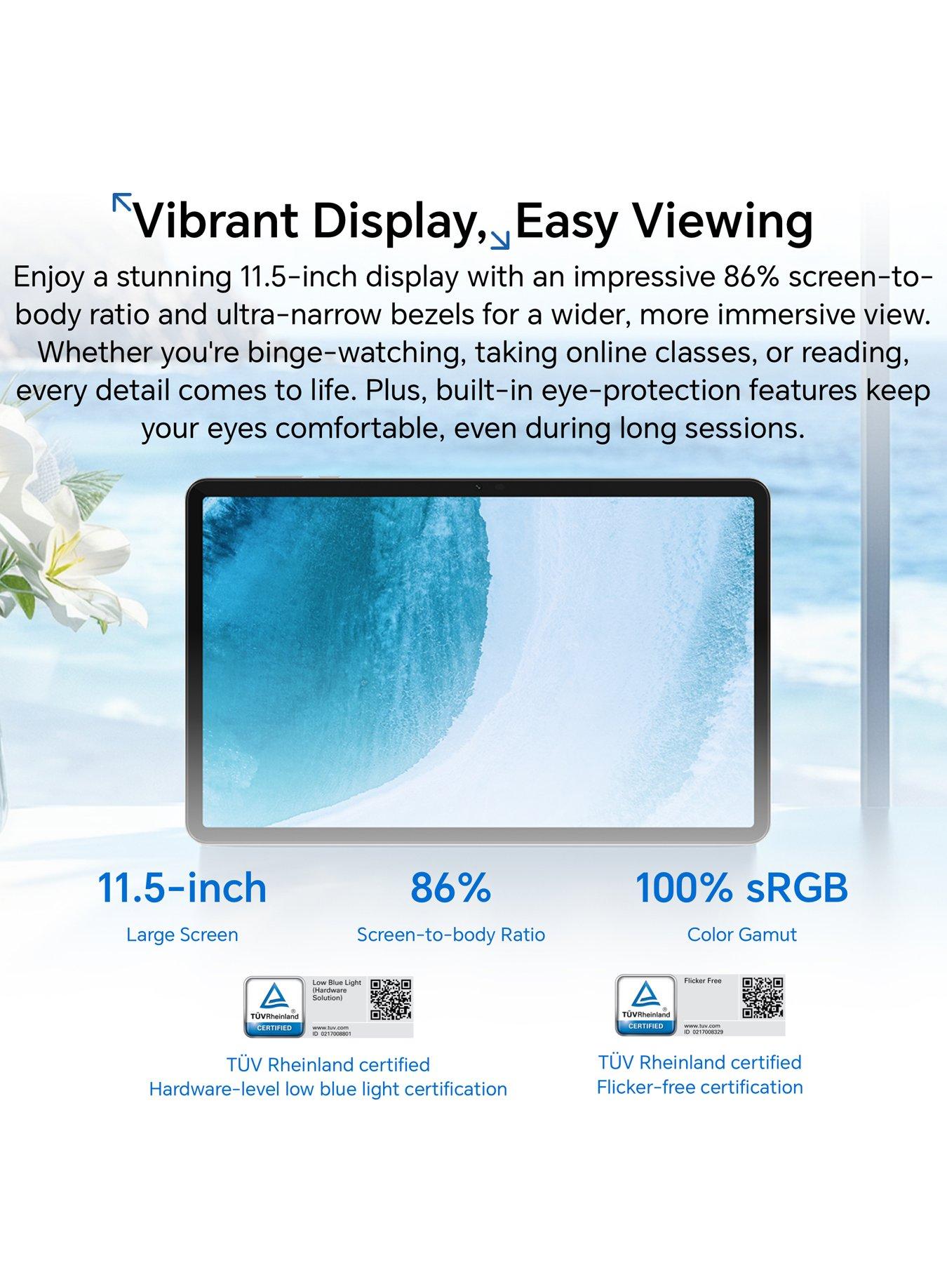 Honor Pad X9a 11.5-inch 2.5K Tablet - 6GB RAM, 128GB Storage | Littlewoods