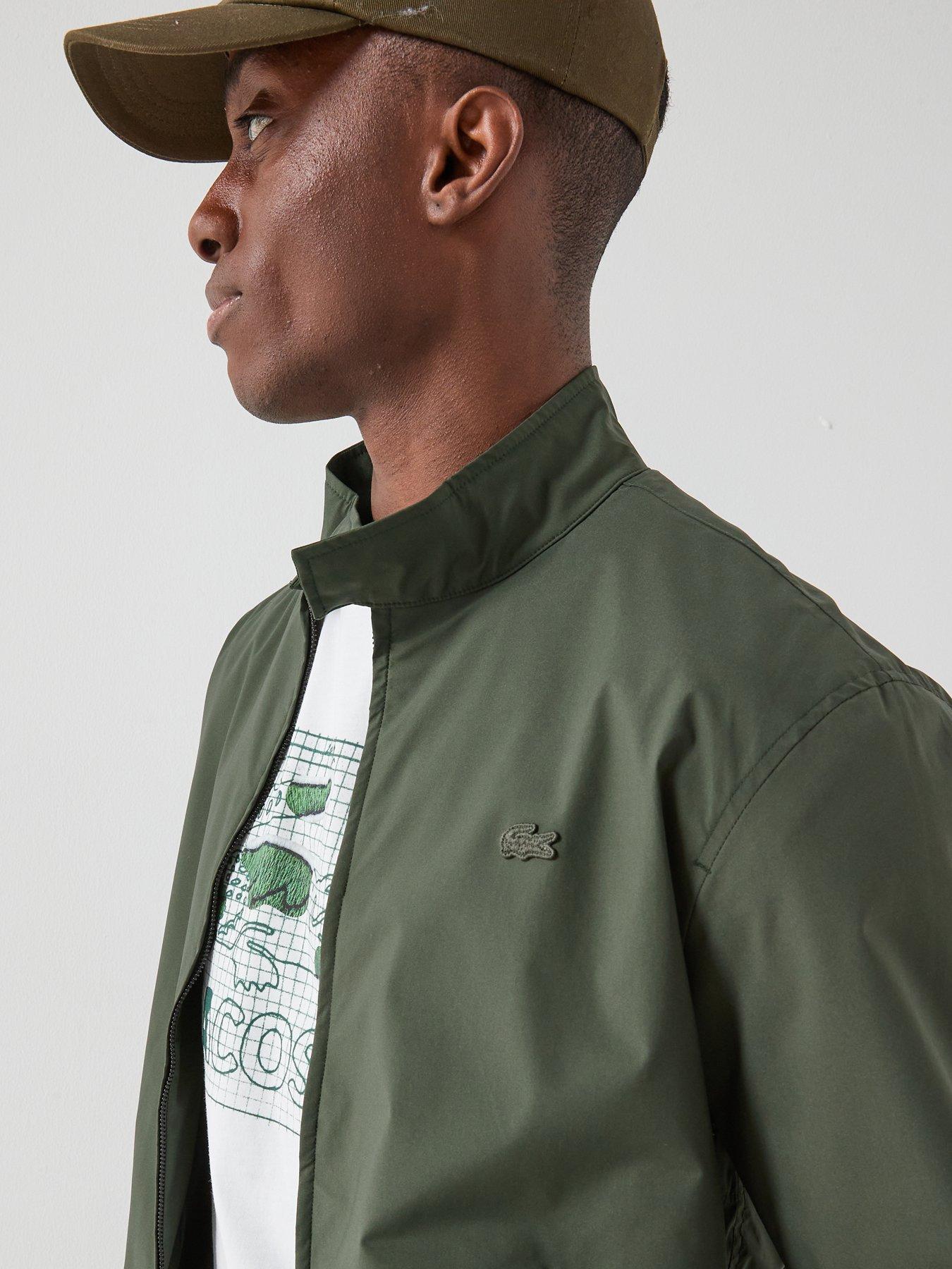 Image 5 of 5 of Lacoste Harrington Jacket - Dark Green