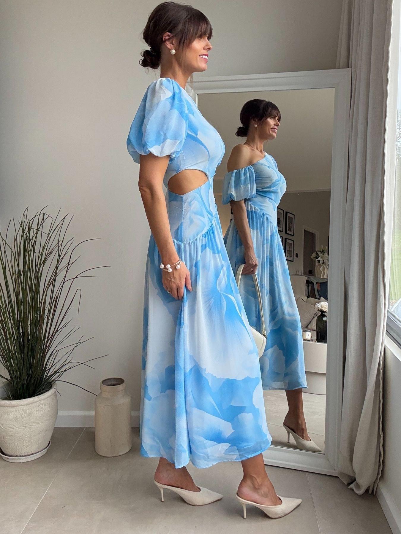  image of style-cheat-assymetric-cutout-dress