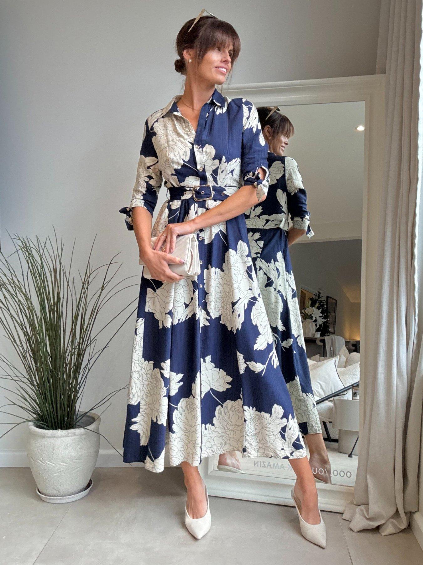 front image of style-cheat-navy-daphne-dress