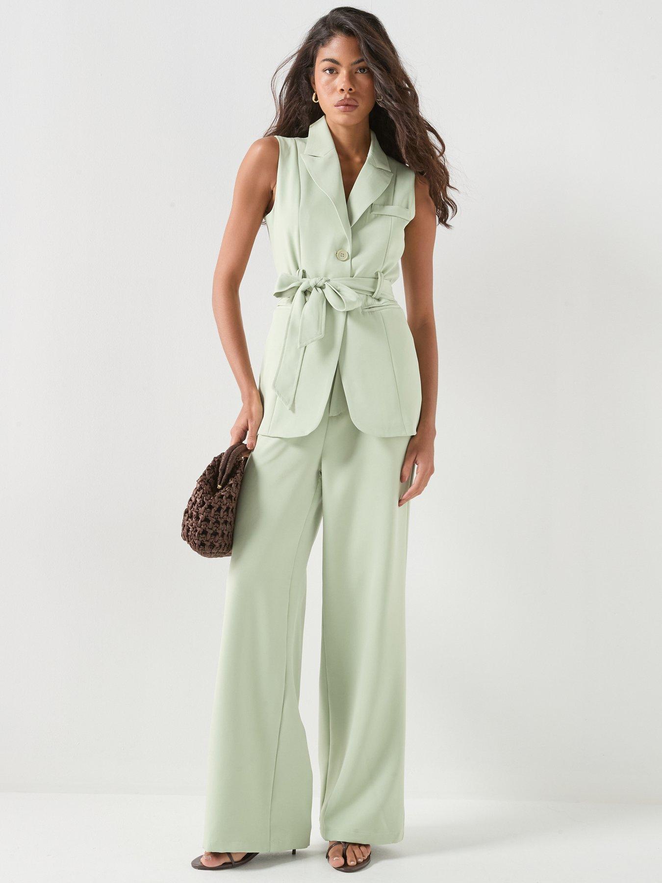 Image 6 of 6 of Style Cheat Belted Co-ord Blazer