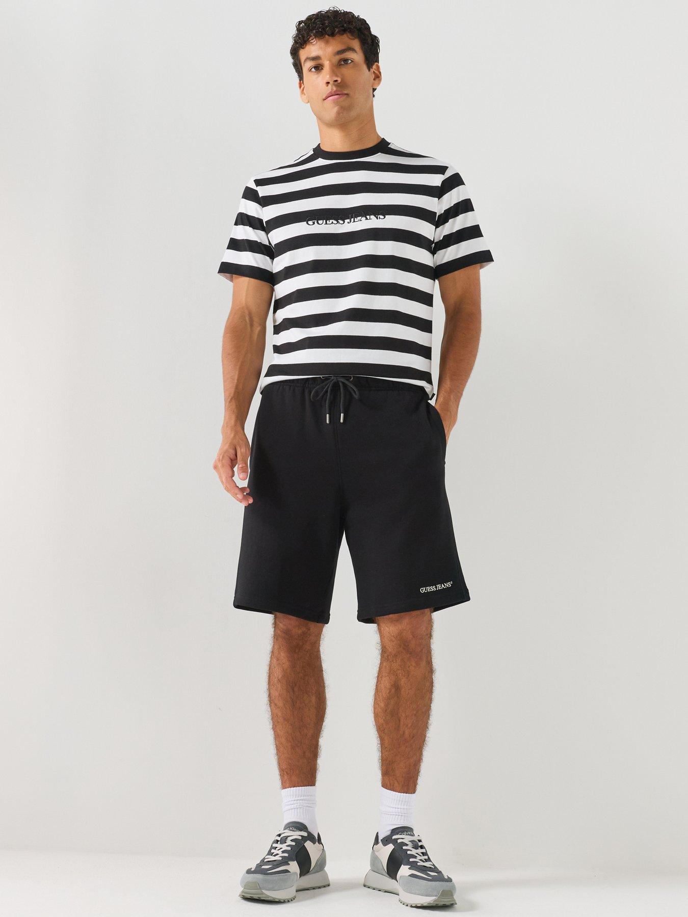 Guess Jeans Regular Embro Shorts - Black