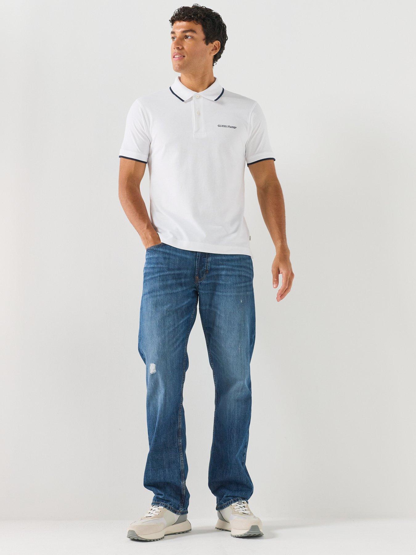 Image 3 of 6 of Guess Jeans G16 Straight Fit Jeans - Blue