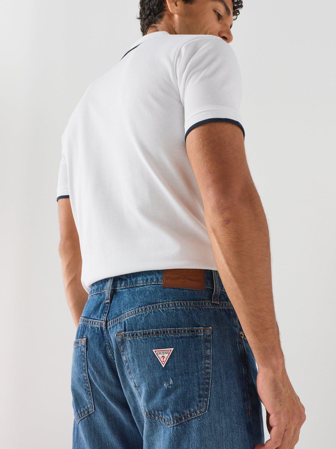 Image 5 of 6 of Guess Jeans G16 Straight Fit Jeans - Blue