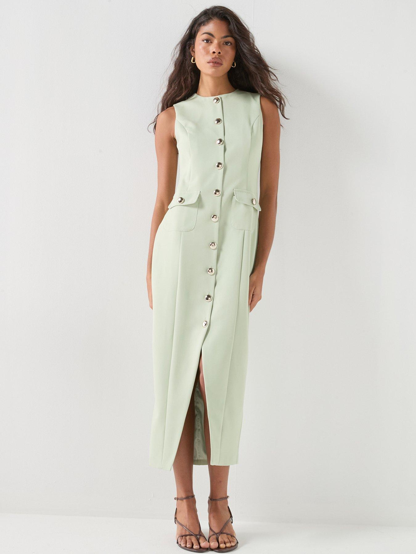 style-cheat-tailored-dress-green