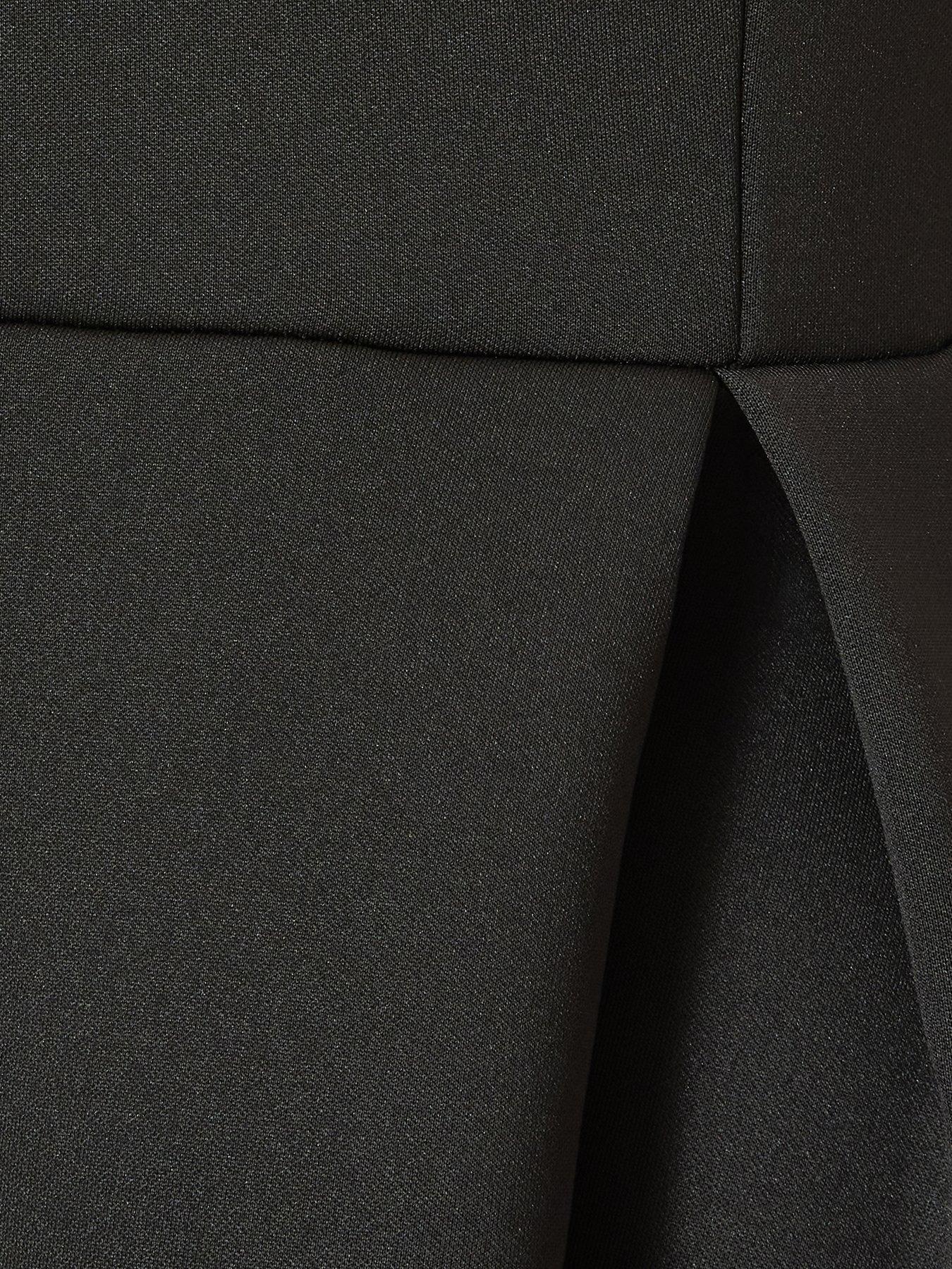  image of quiz-black-strapless-a-line-maxi-dress