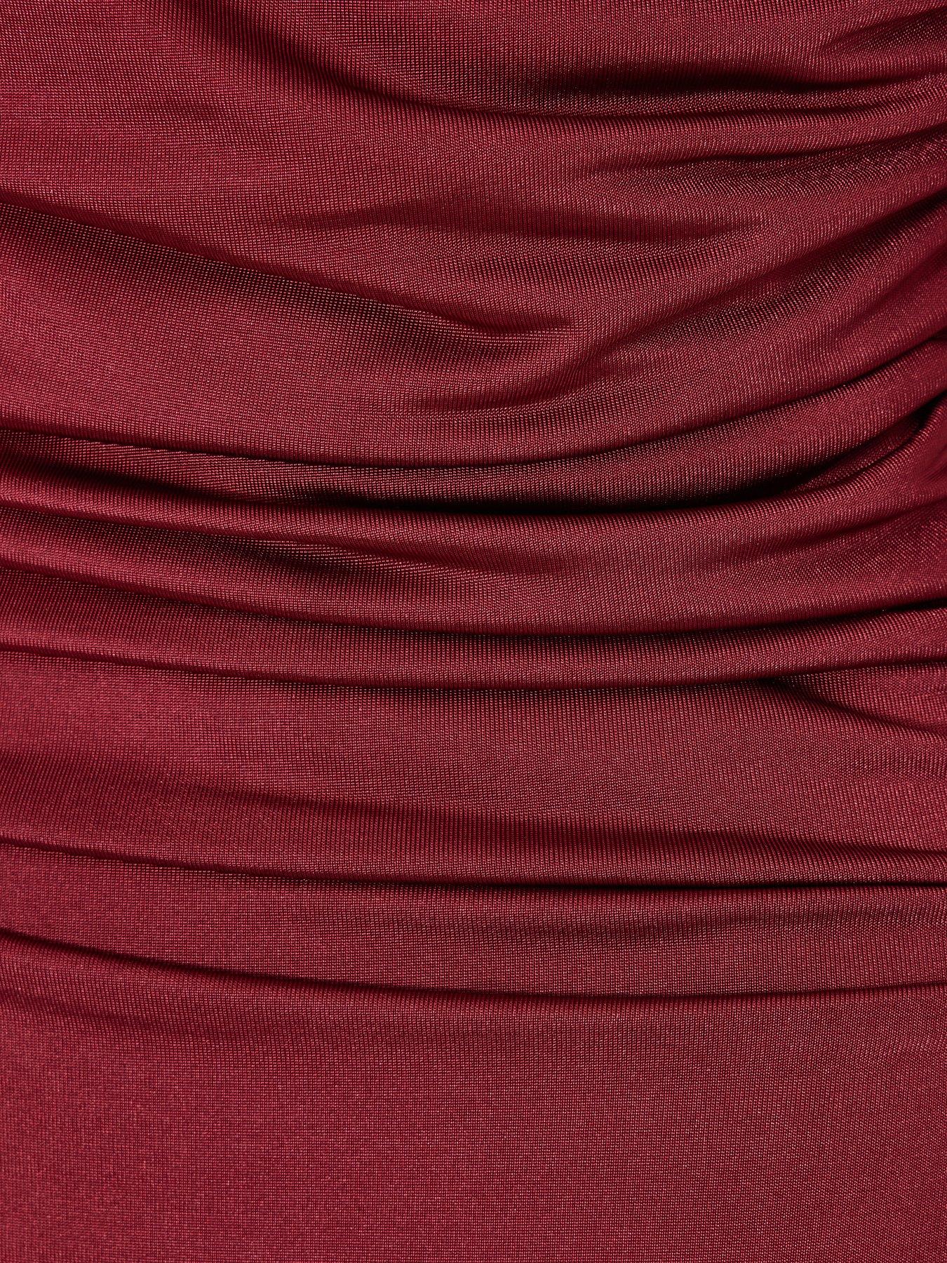  image of quiz-dark-red-sash-detail-midaxi-dress