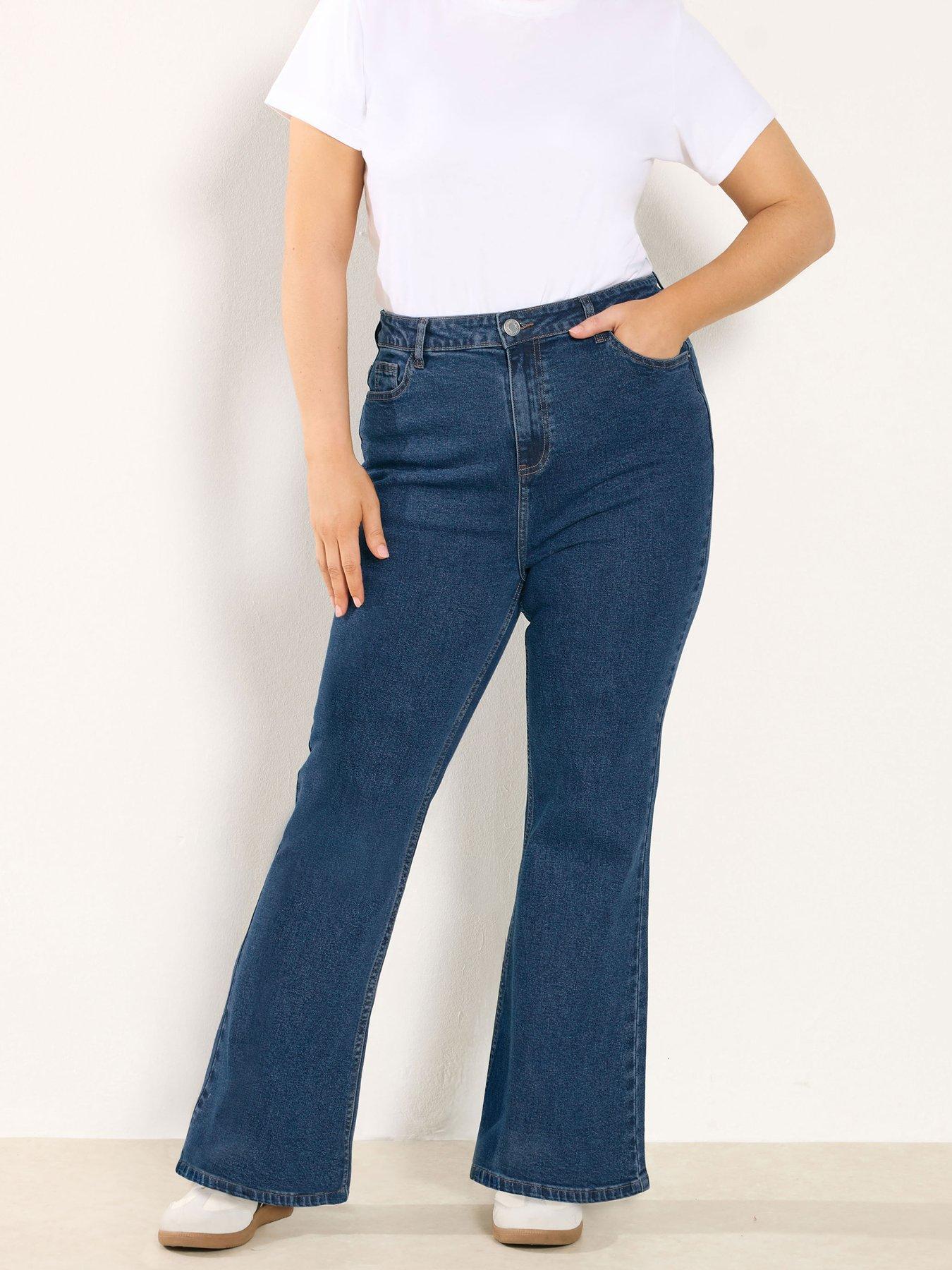 Image 1 of 5 of Yours Curve Flare Jean