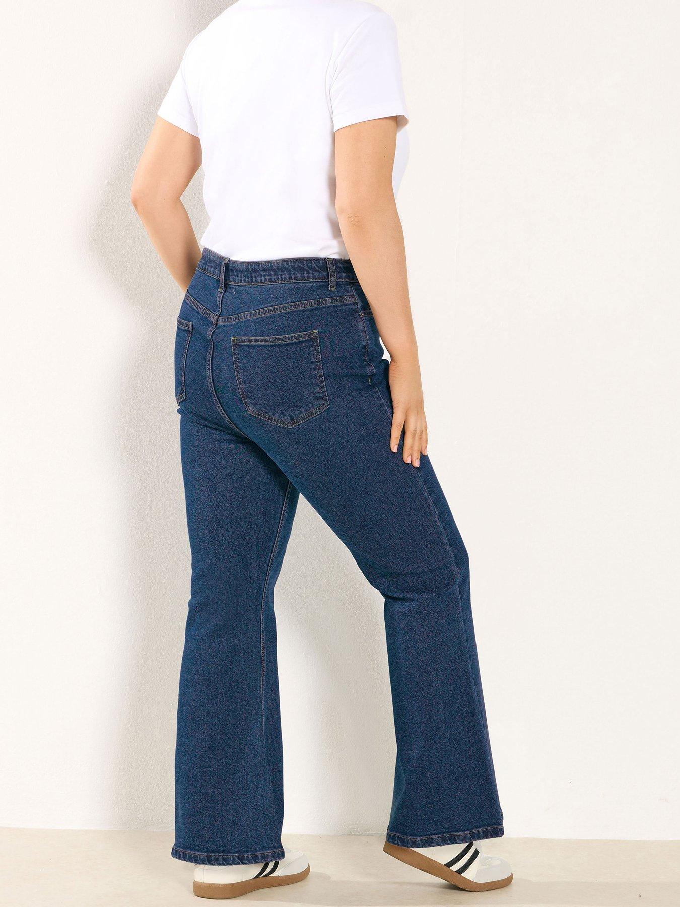 Image 2 of 5 of Yours Curve Flare Jean